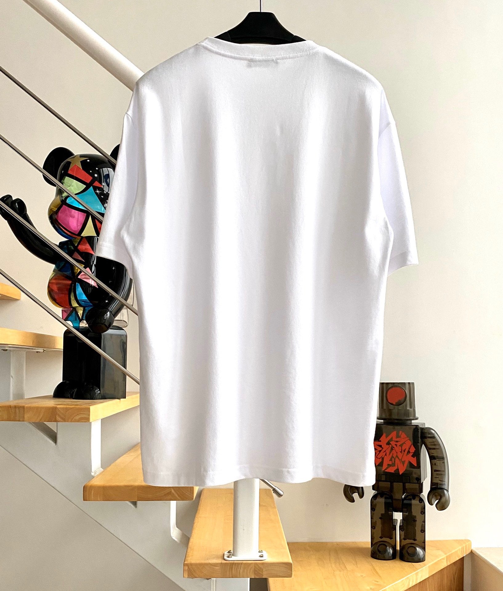 White T-Shirt - Size S - FashionHype.xyz