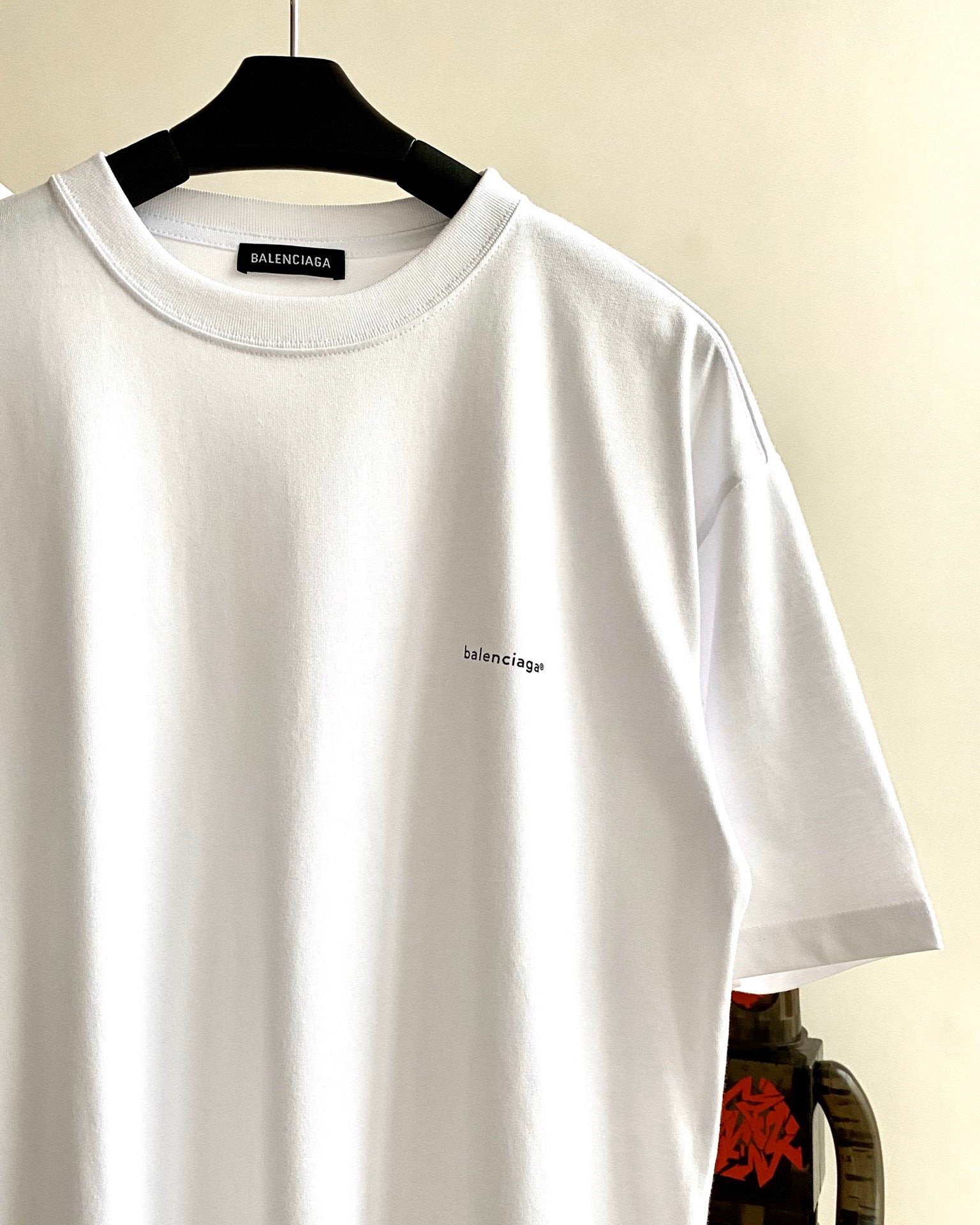 White T-Shirt - Size S - FashionHype.xyz