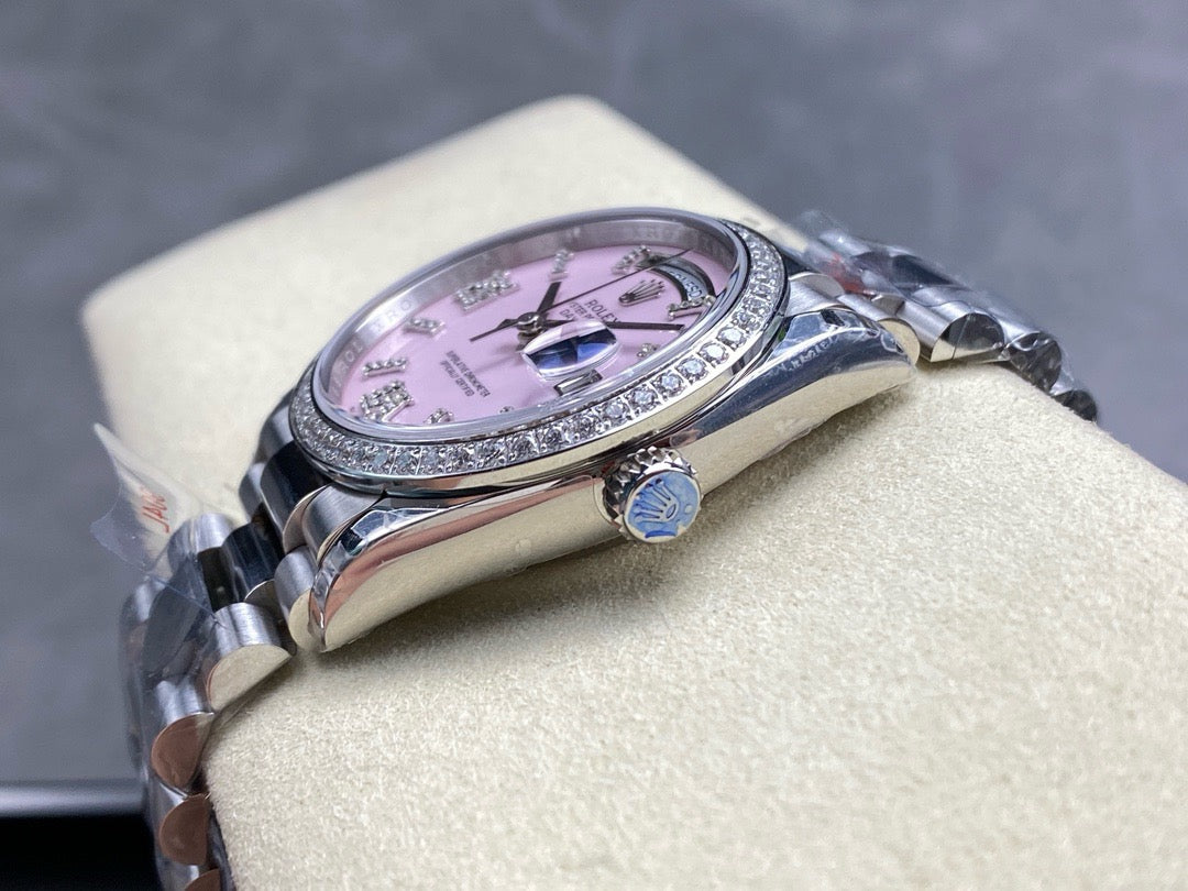 Weiße Uhr