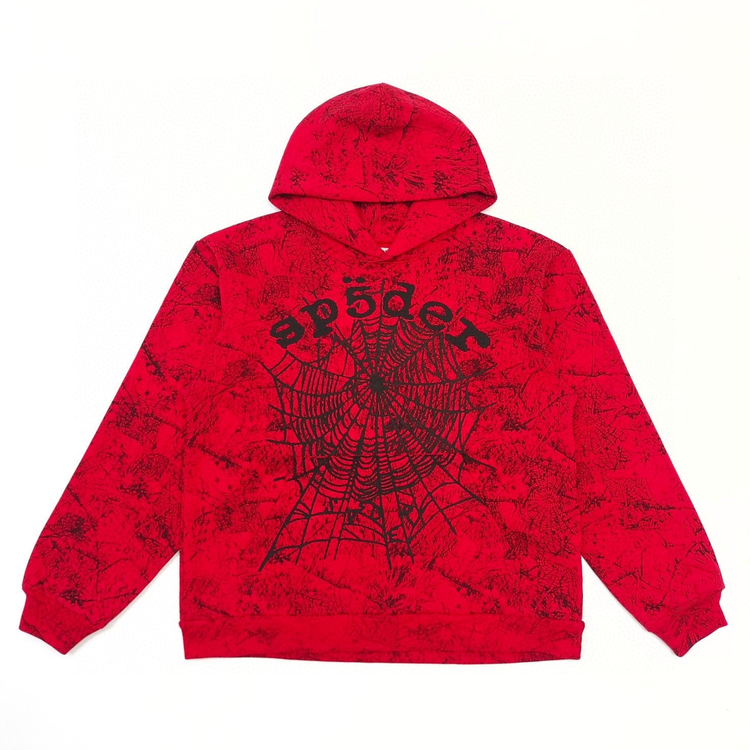Roter Kapuzenpullover