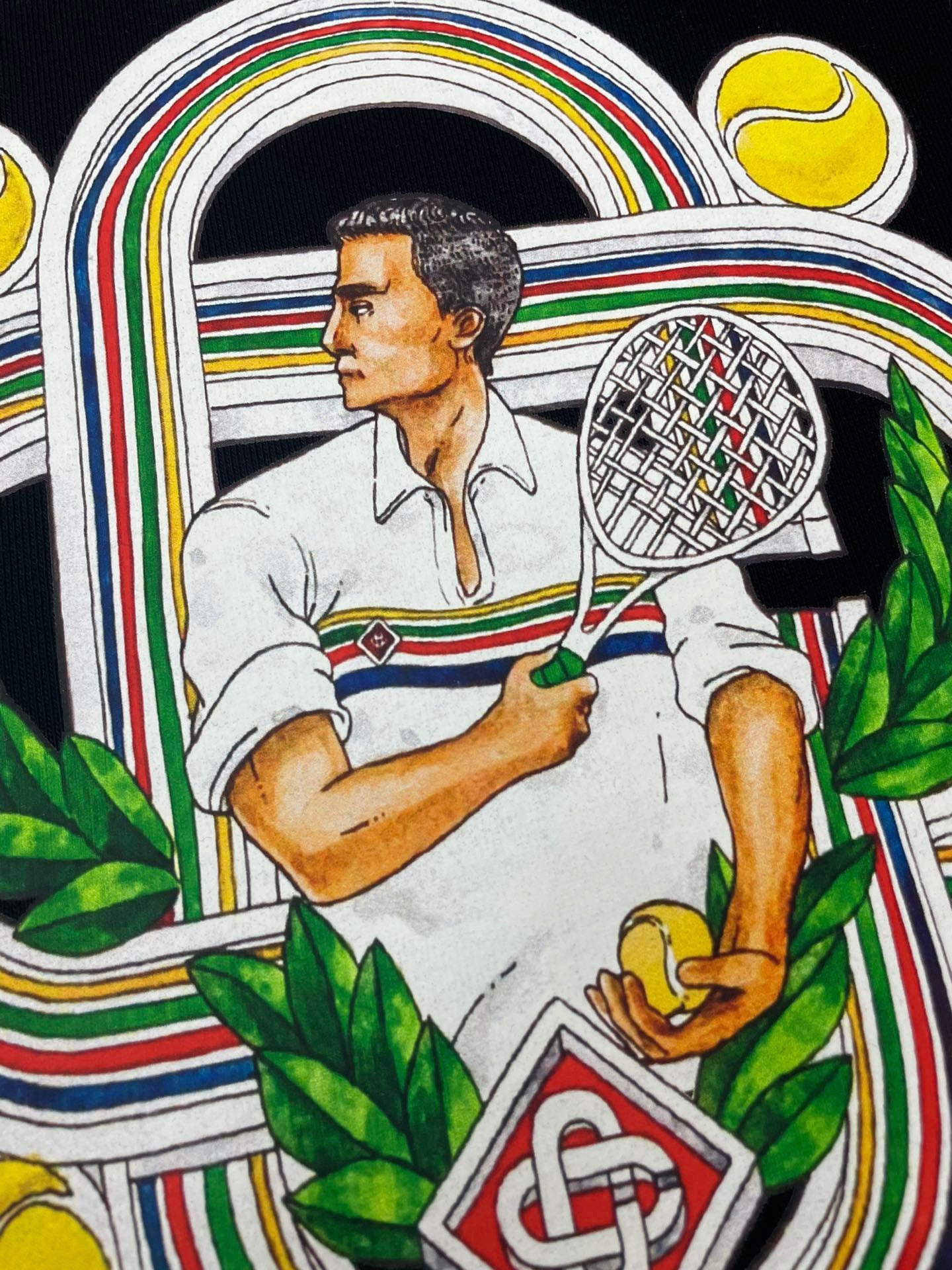 سويت شيرت أبيض وأسود