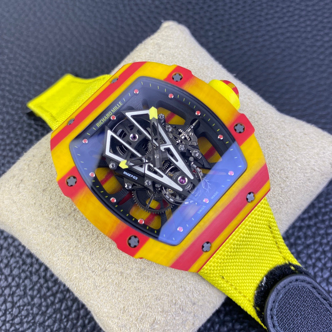 Mehrfarbige Uhr