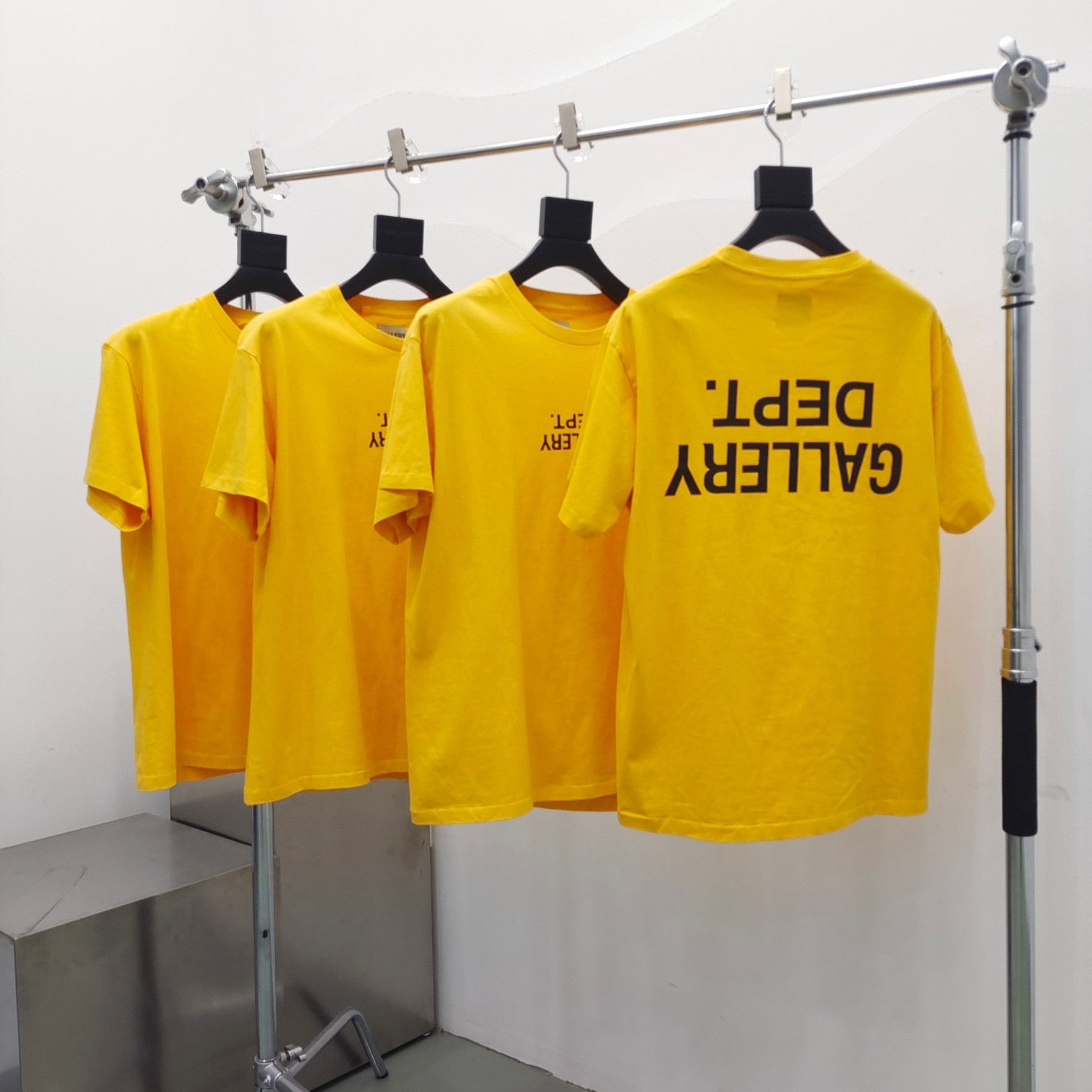 White and Yellow T-shirt - FashionHype.xyz