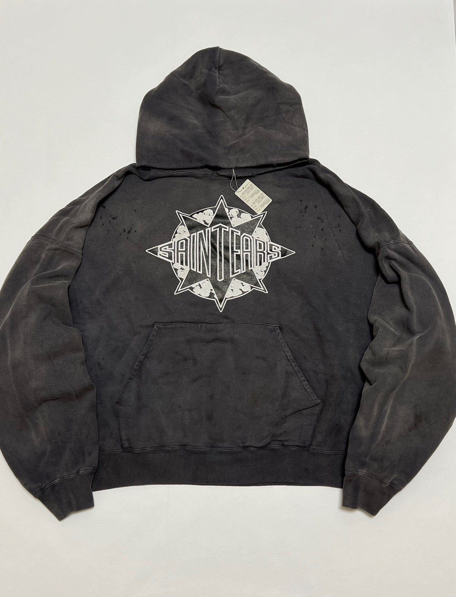 Schwarzer Hoodie