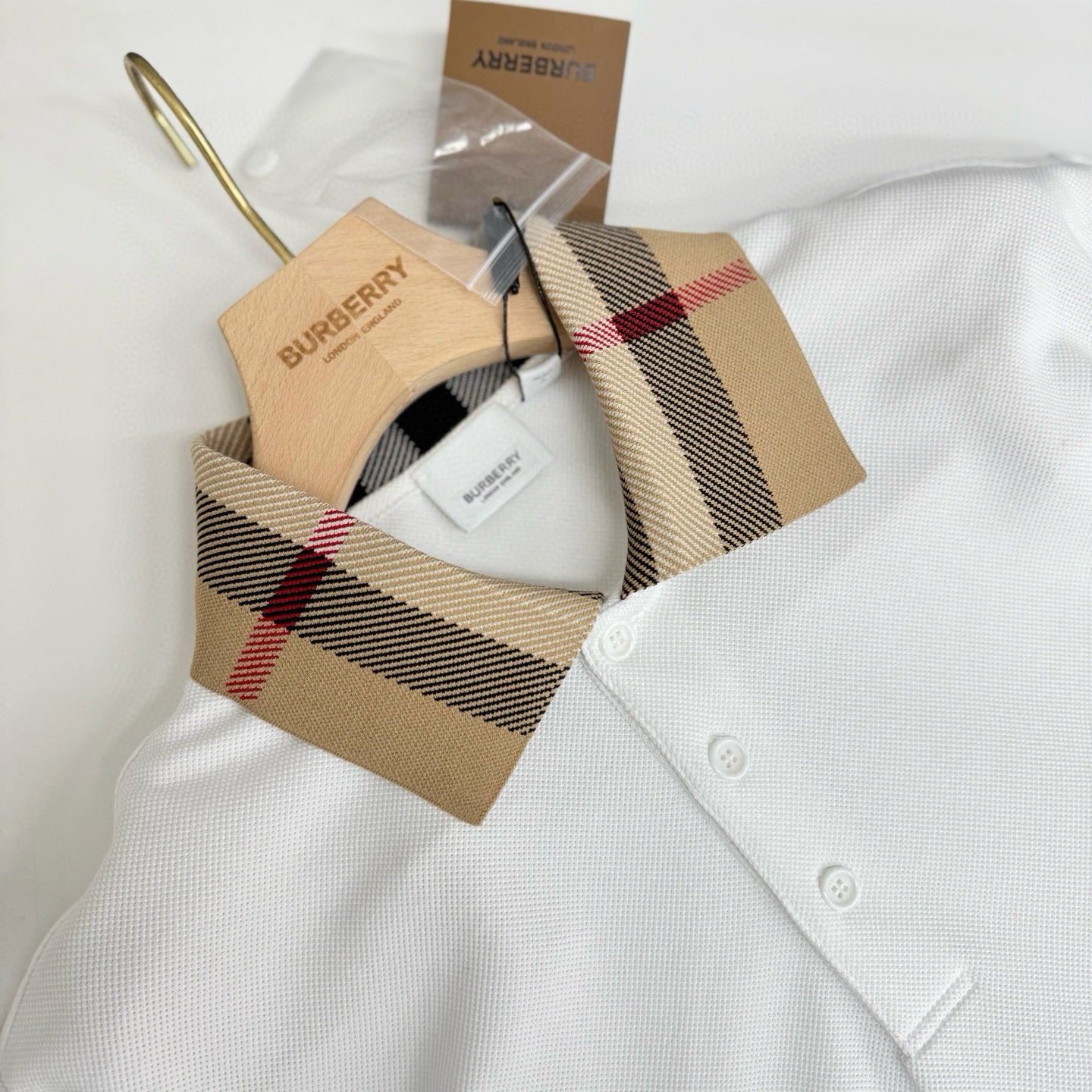 Black and White Polo - FashionHype.xyz