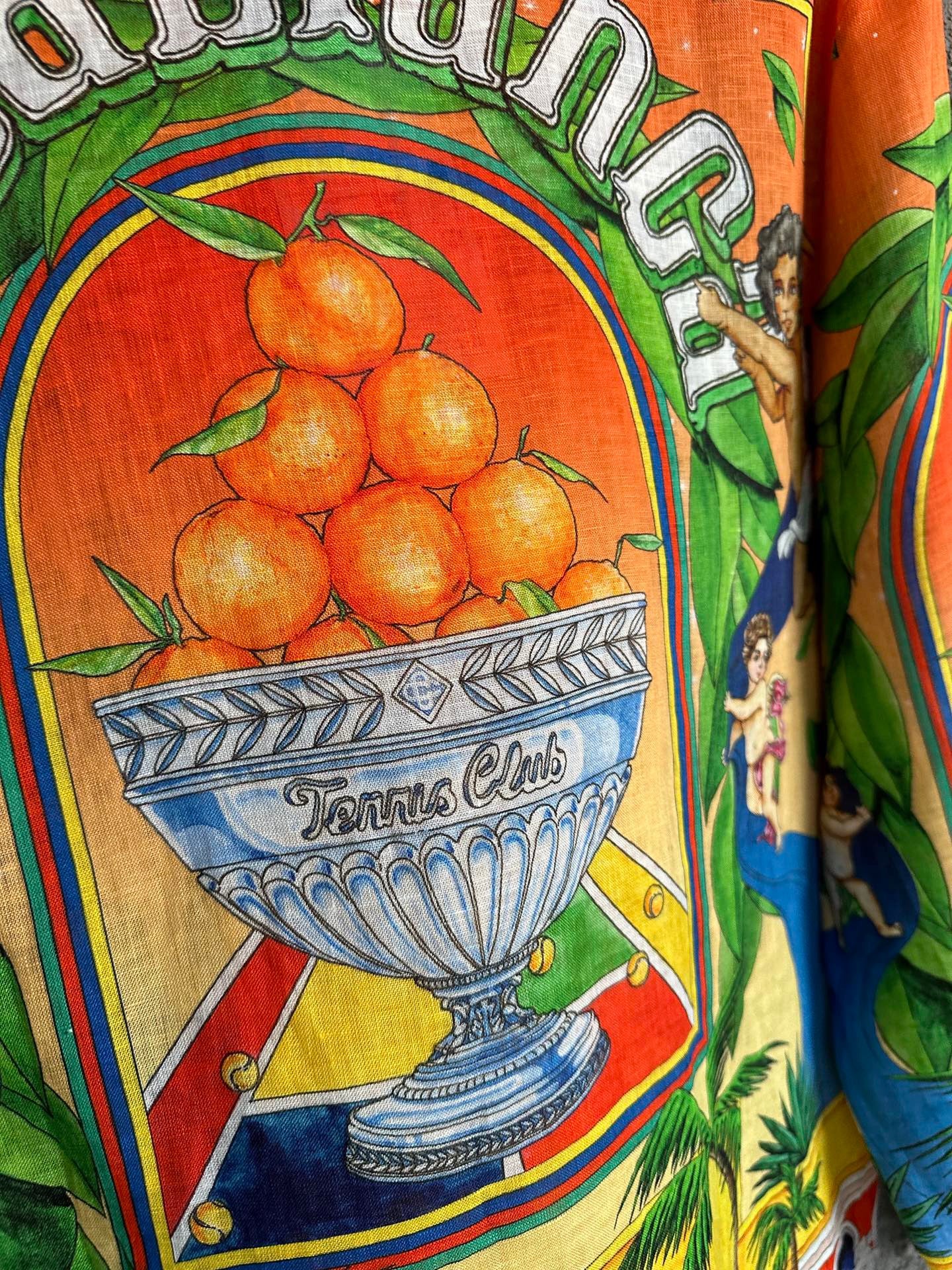Mehrfarbige Jacke