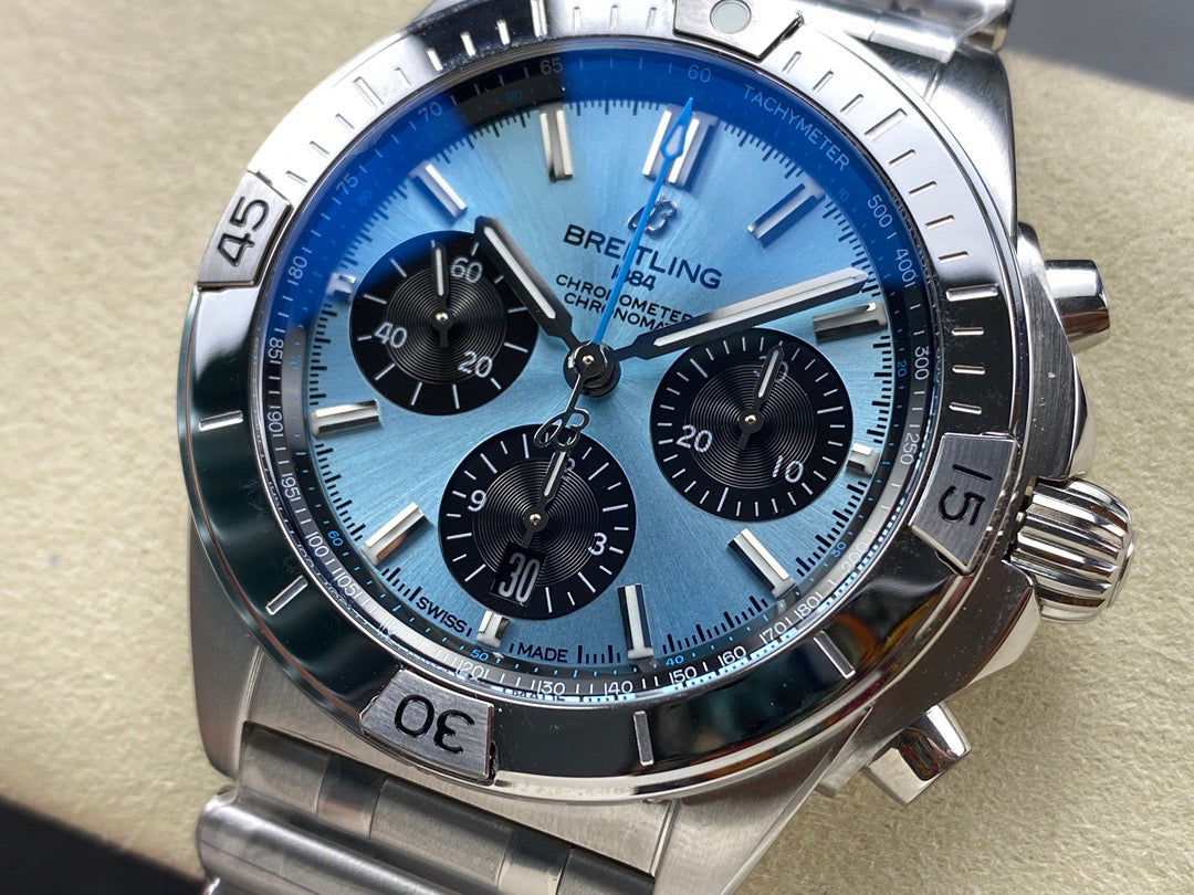 Weiße Uhr
