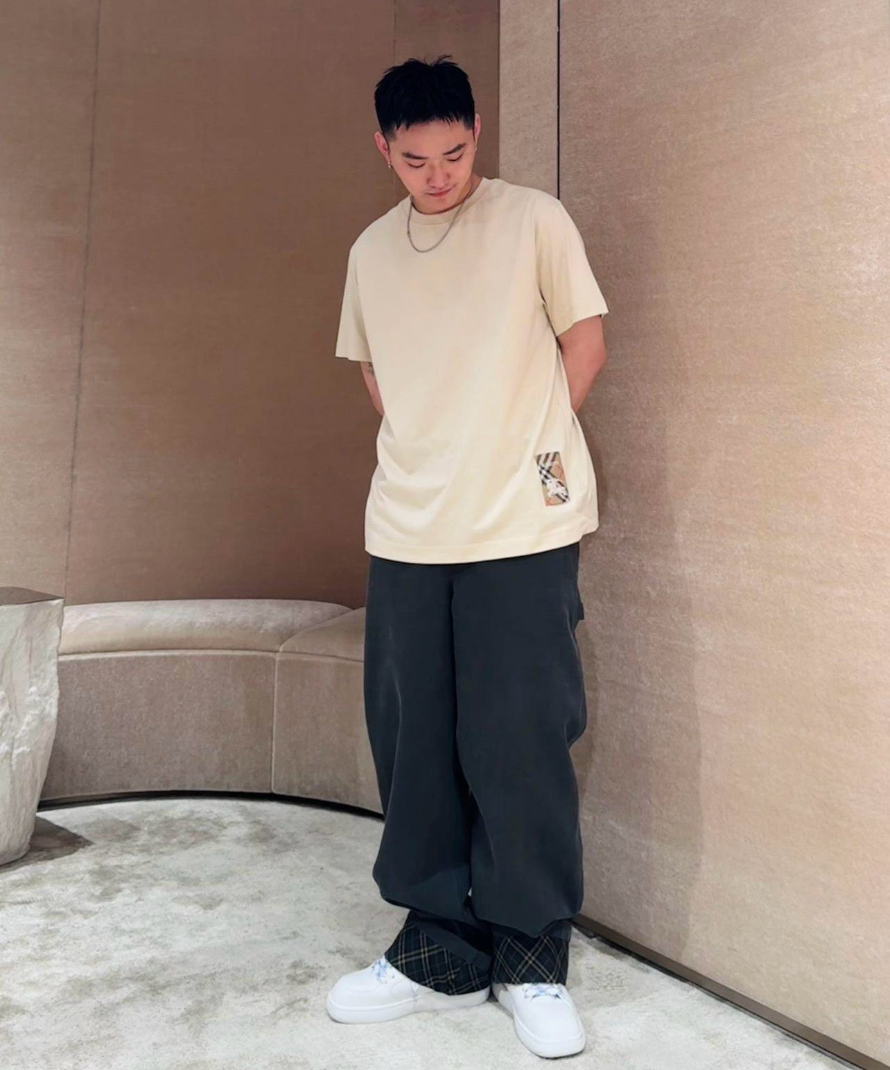 Mehrfarbiges T-Shirt