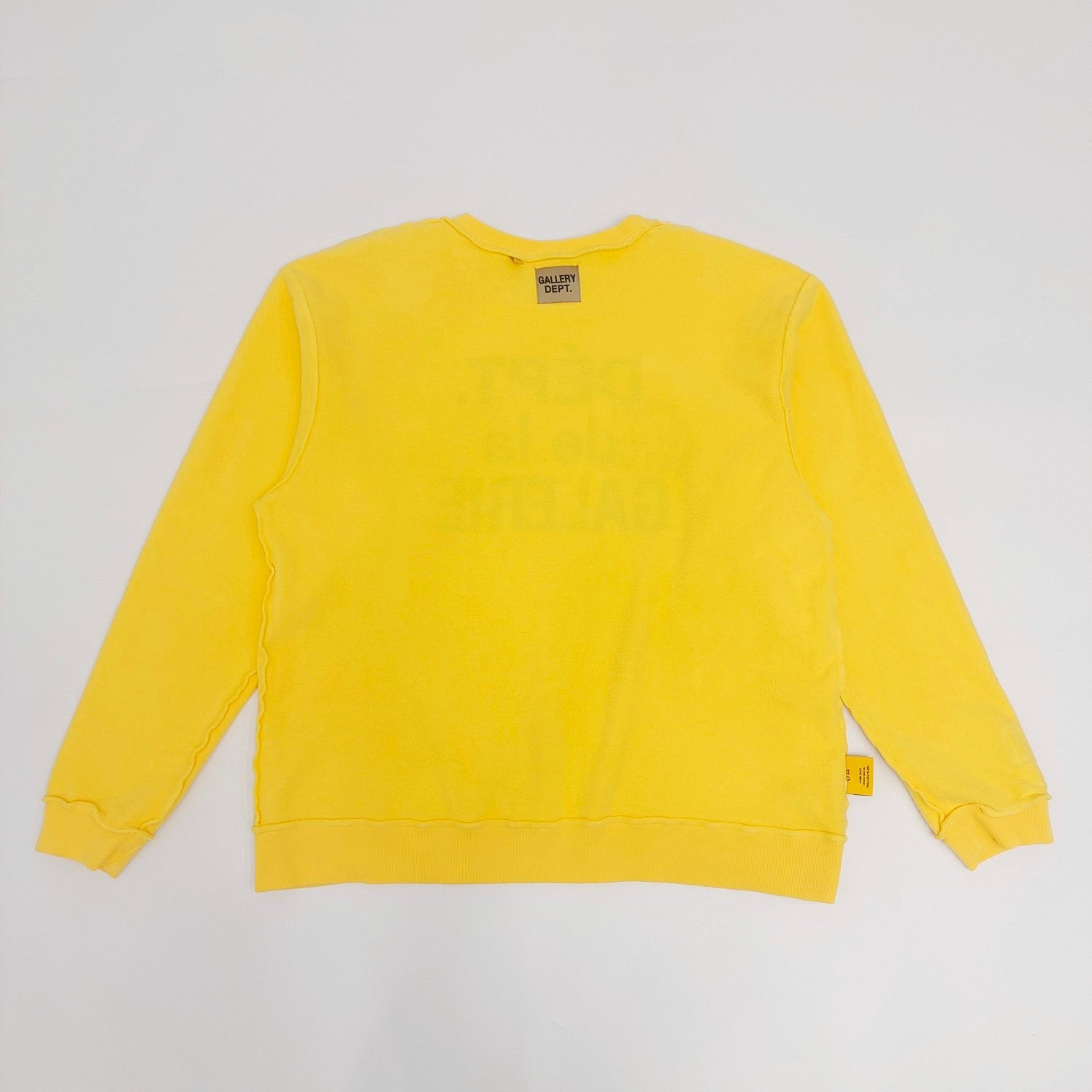 Gelbes Sweatshirt