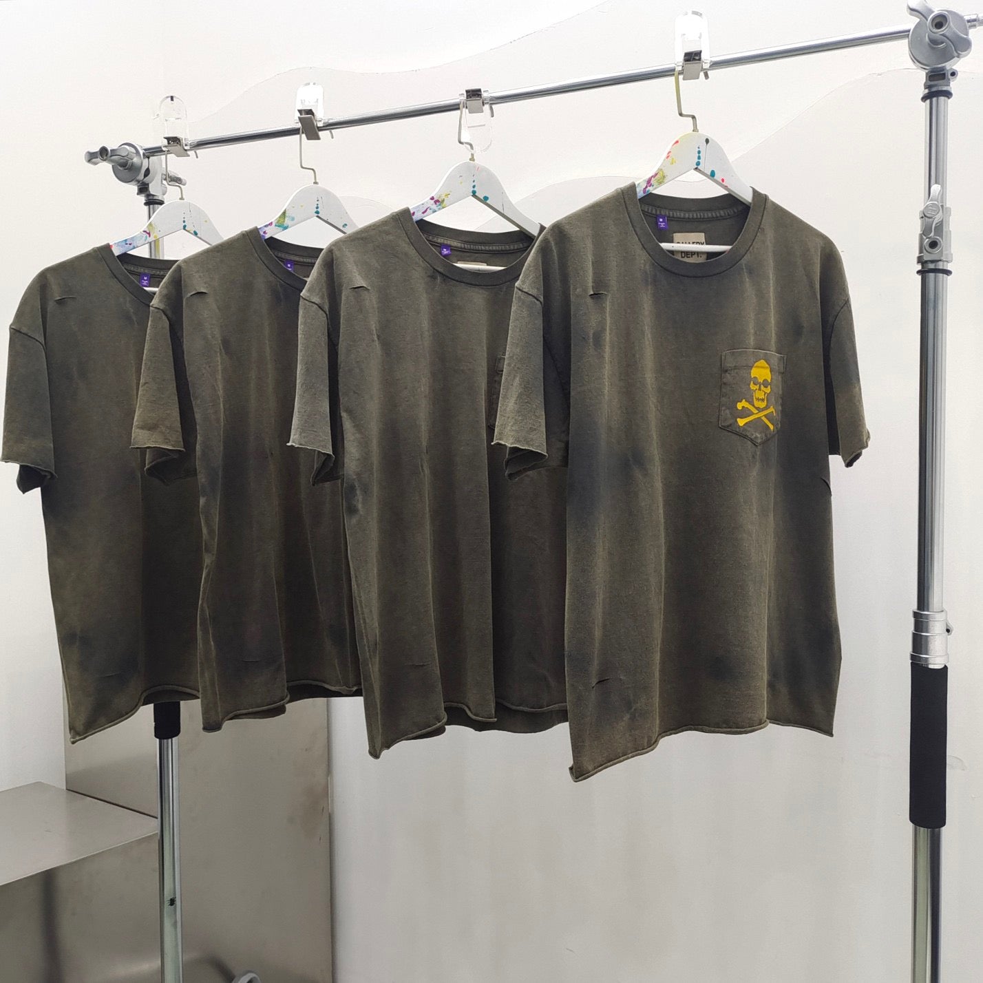 Black grey T-shirt - FashionHype.xyz