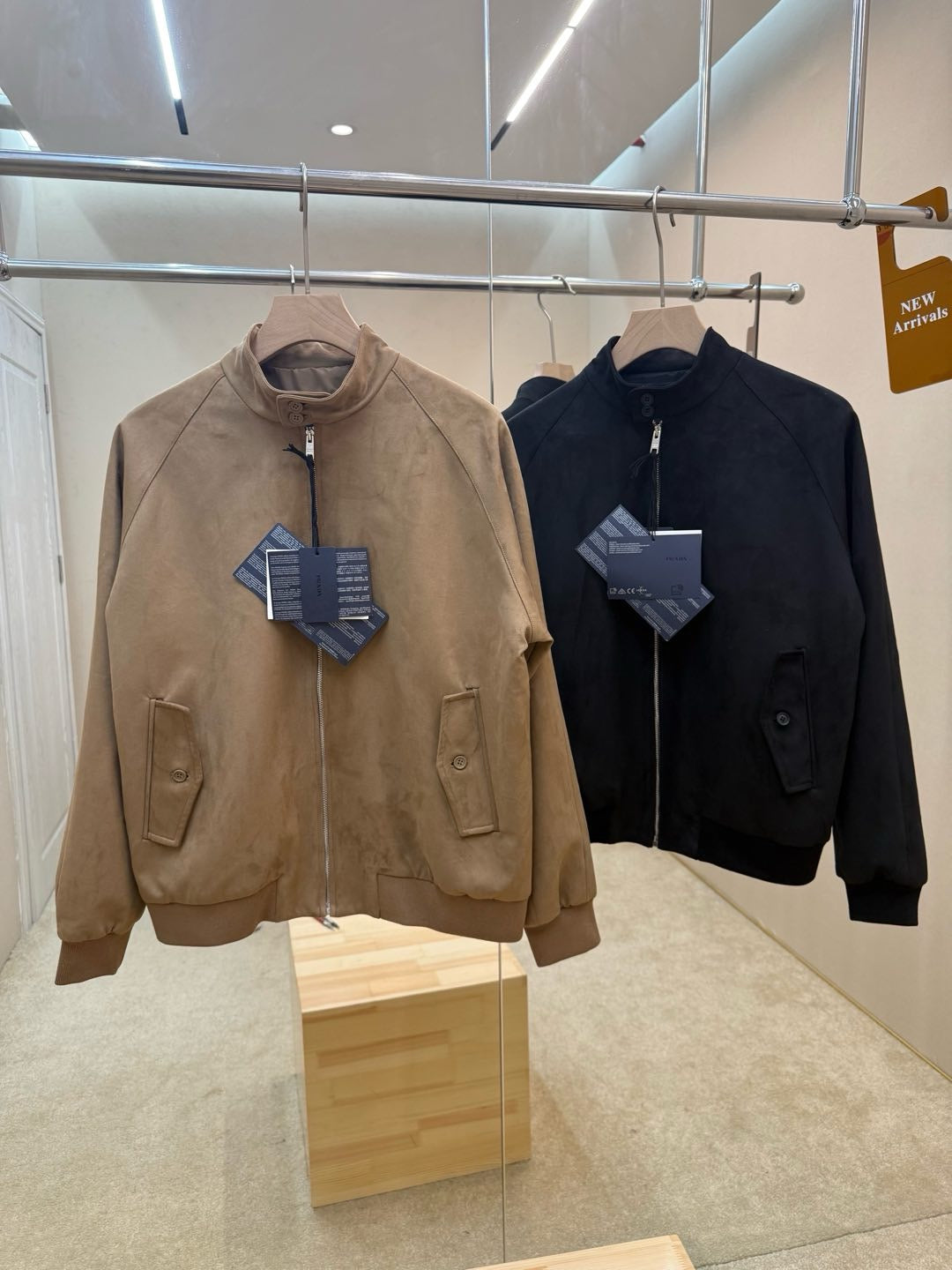 Black and Khaki Jacket - FashionHype.xyz