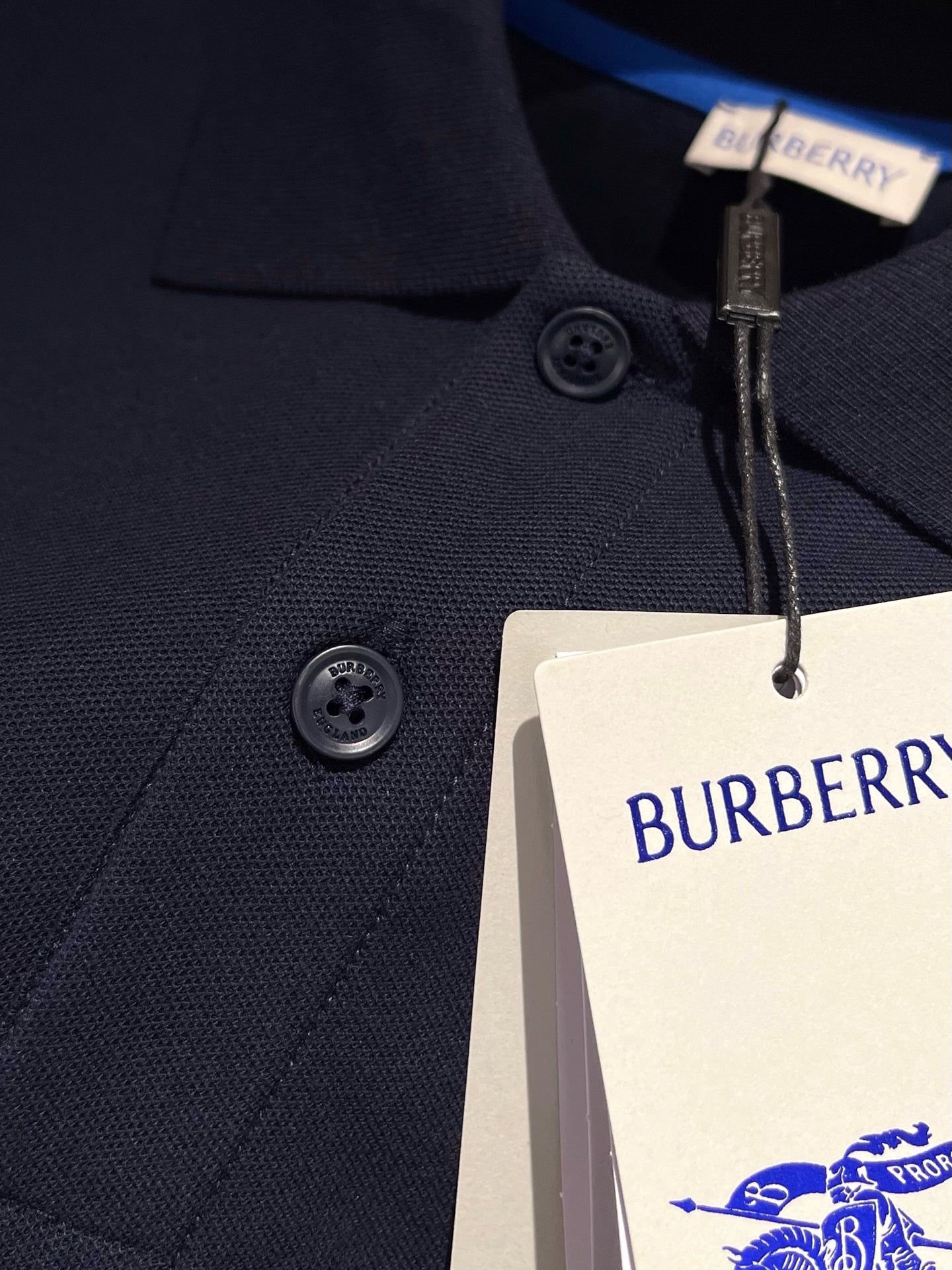 Khaki and Dark Blue T-Shirt