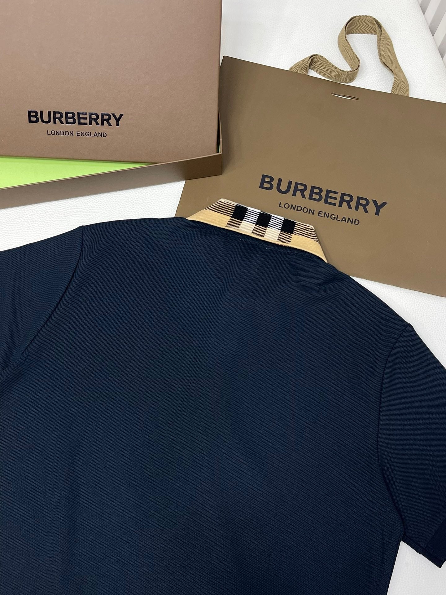 Black,White and Blue Polo - FashionHype.xyz