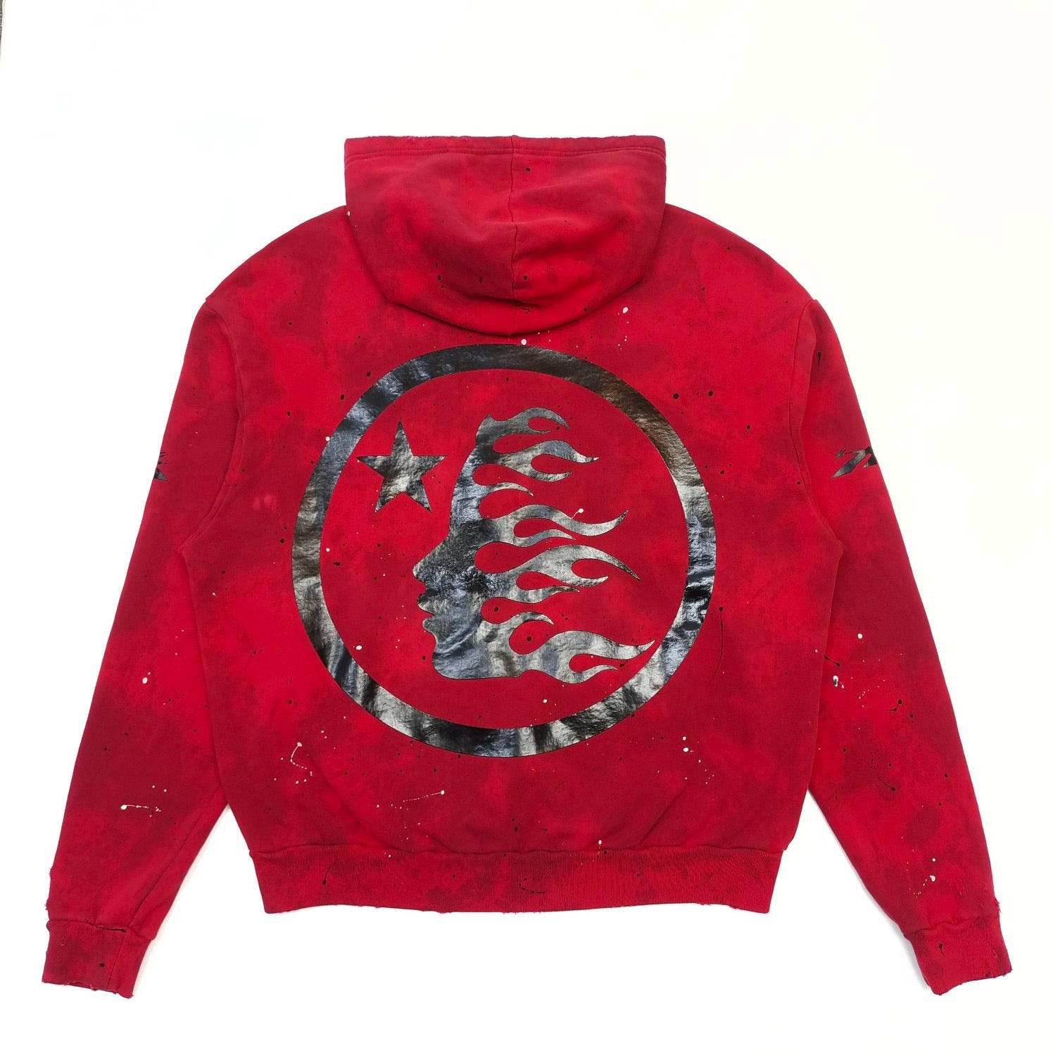 Dunkelroter Hoodie