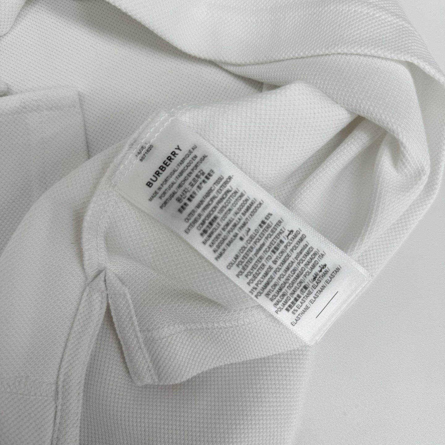 Black and White Polo - FashionHype.xyz