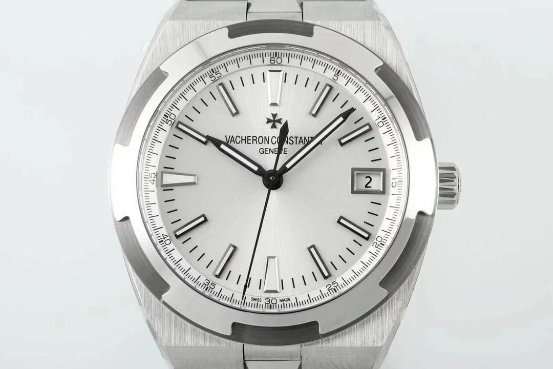 Weiße Uhr