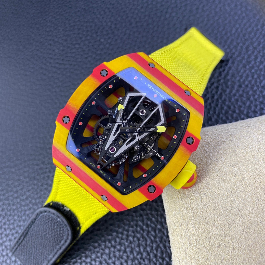 Mehrfarbige Uhr