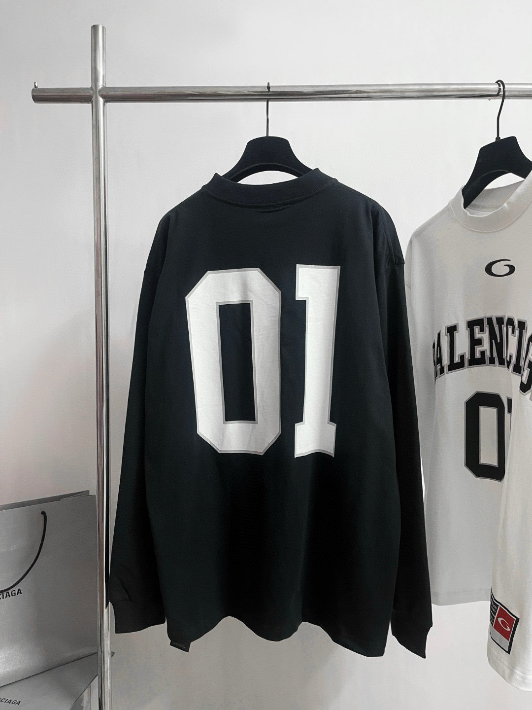 Black and White Jersey - FashionHype.xyz