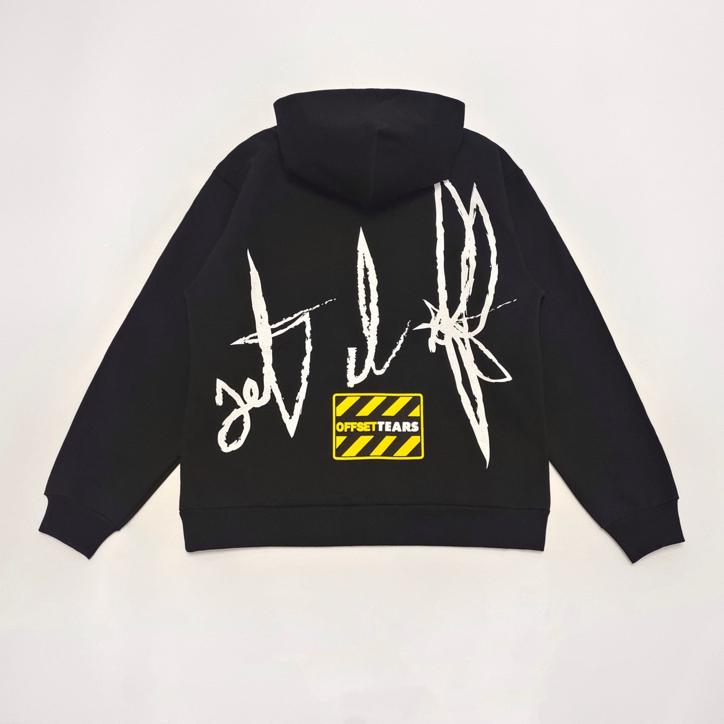 Schwarzer Hoodie