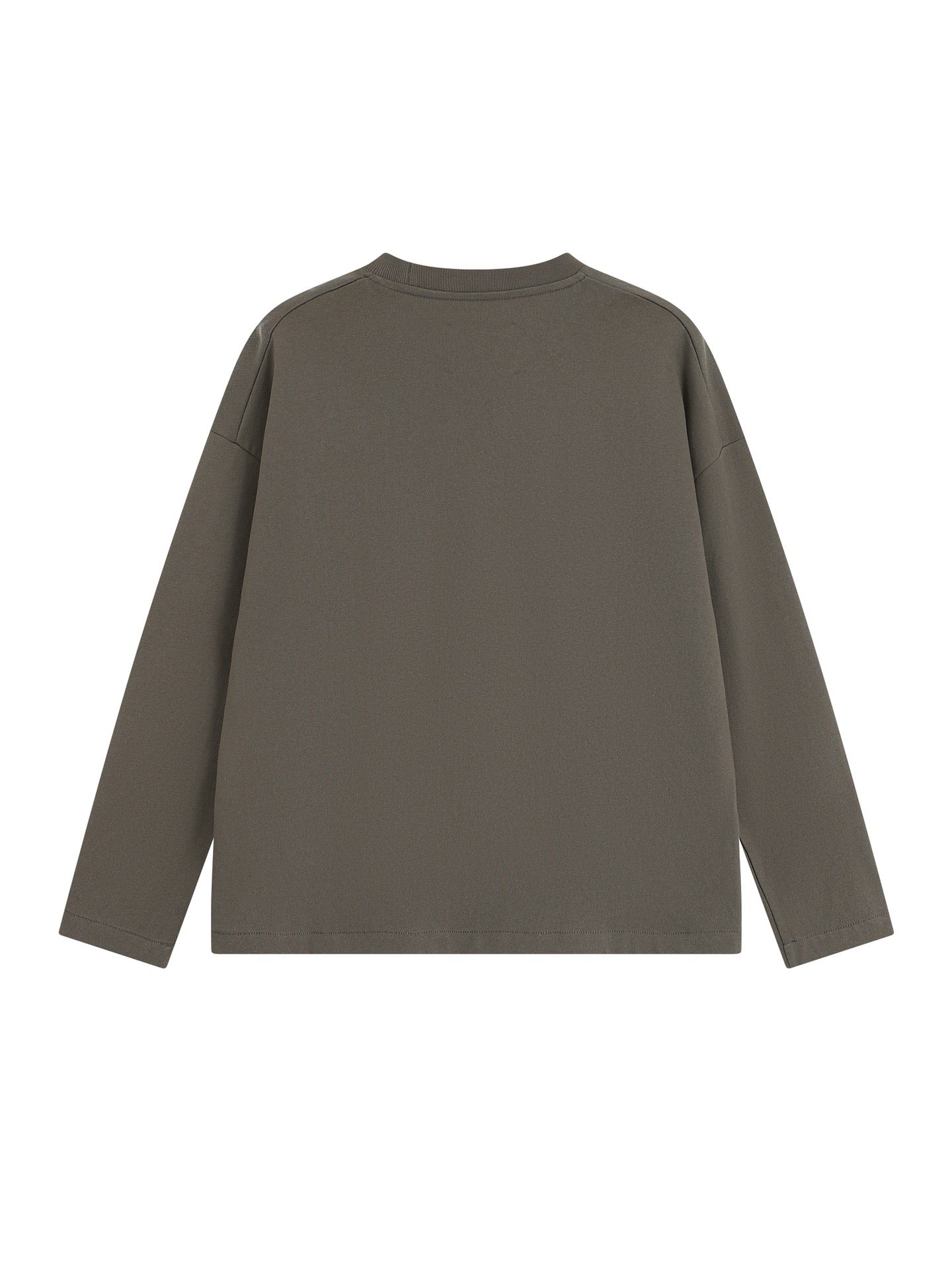 سويت شيرت رمادي وأبيض وأسود