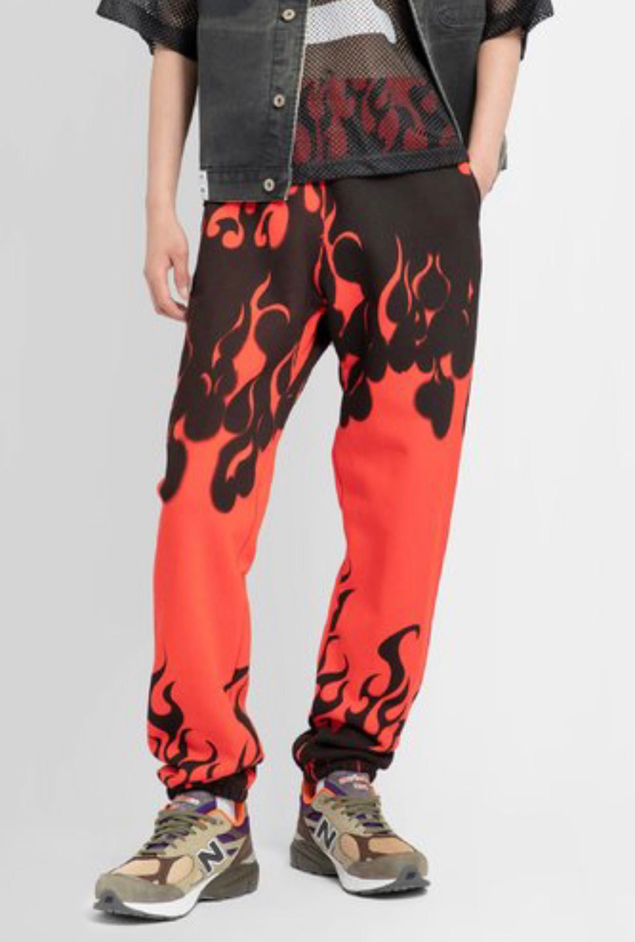 Red black Pant - FashionHype.xyz