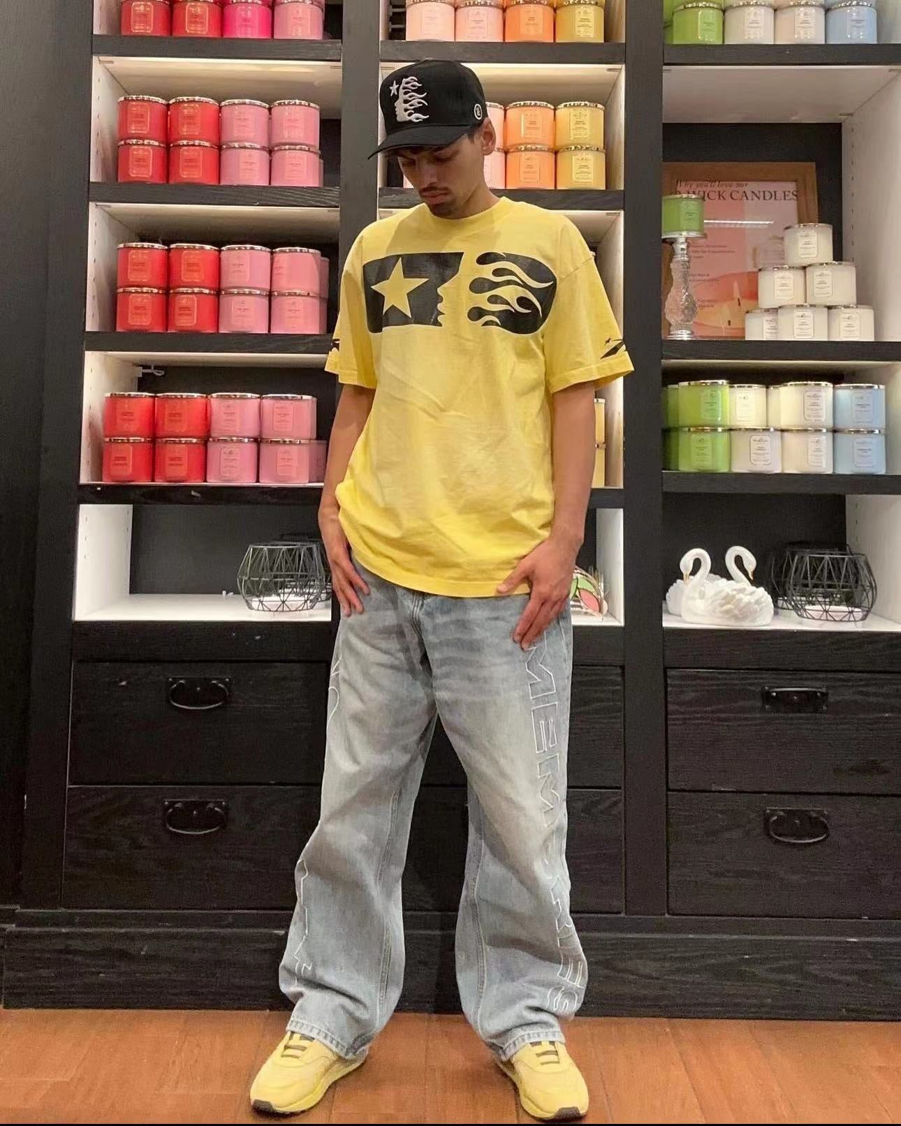 Yellow T-shirt - FashionHype.xyz