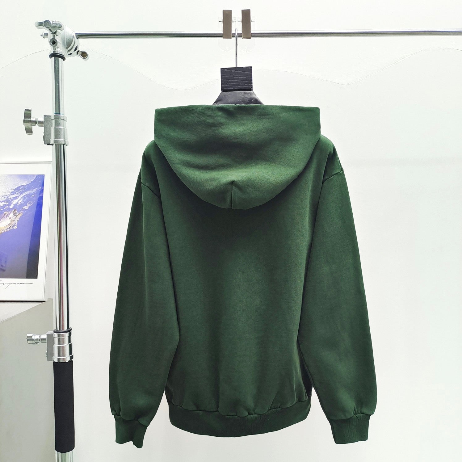 Grüner Hoodie
