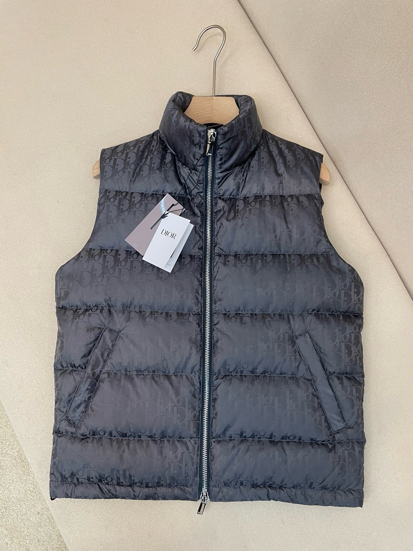 Black, Gray and Blue Jacket - FashionHype.xyz