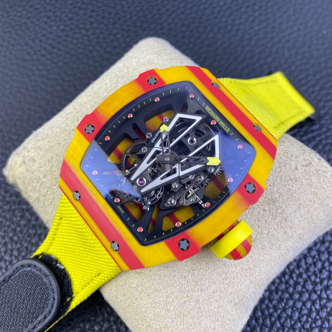 Mehrfarbige Uhr