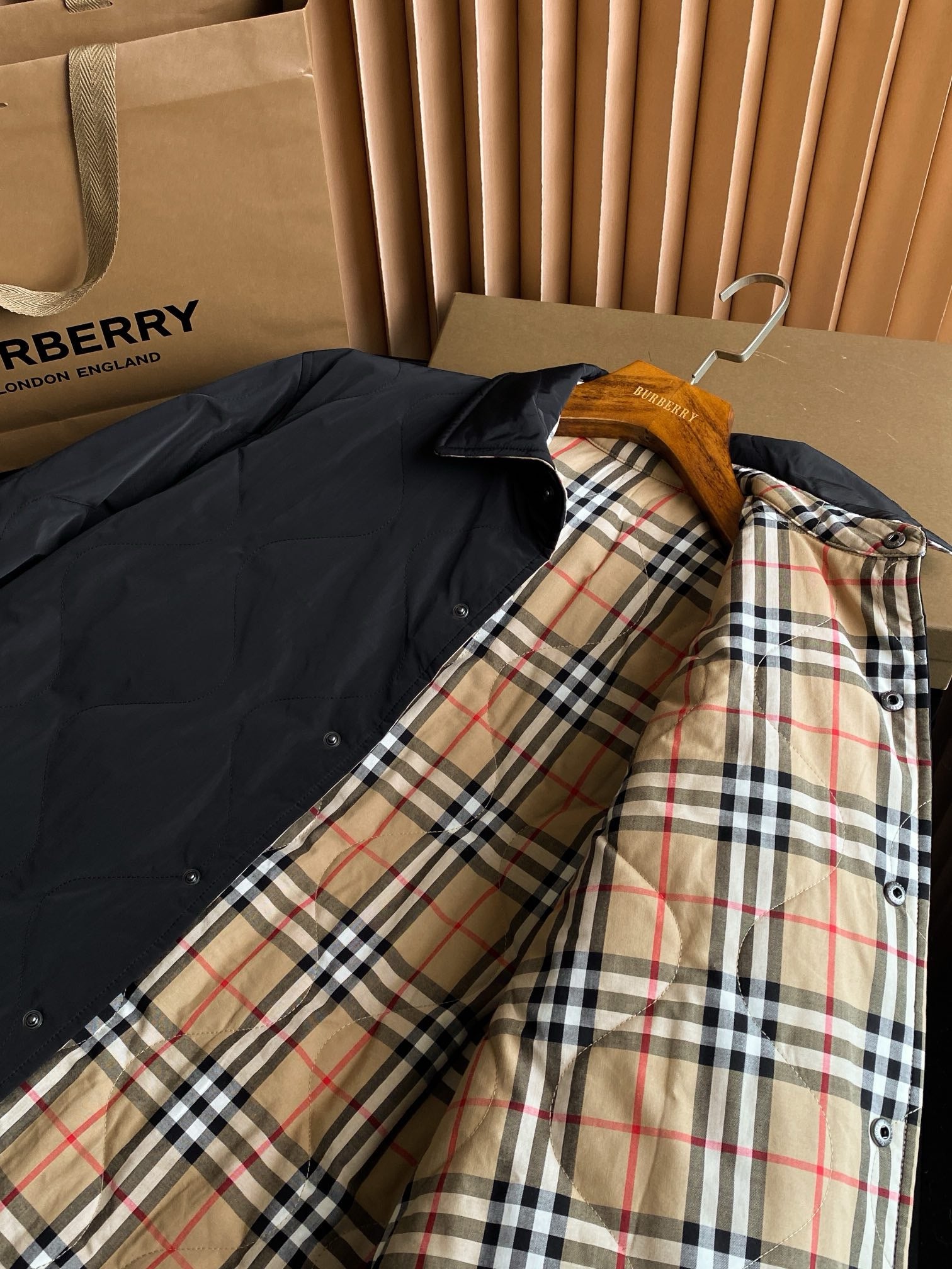 Mehrfarbige Jacke