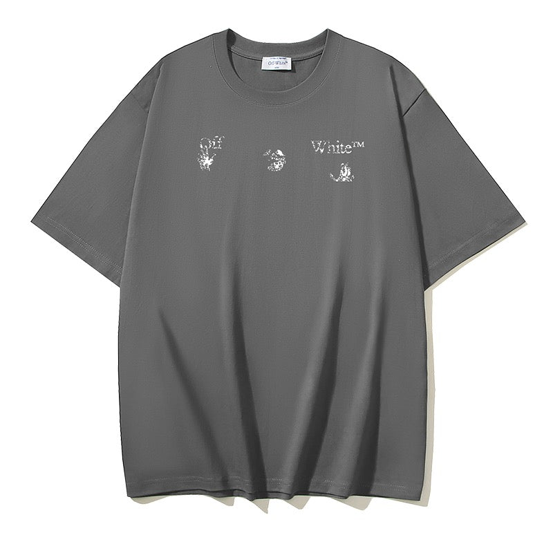 Dark black and Black T-shirt - FashionHype.xyz