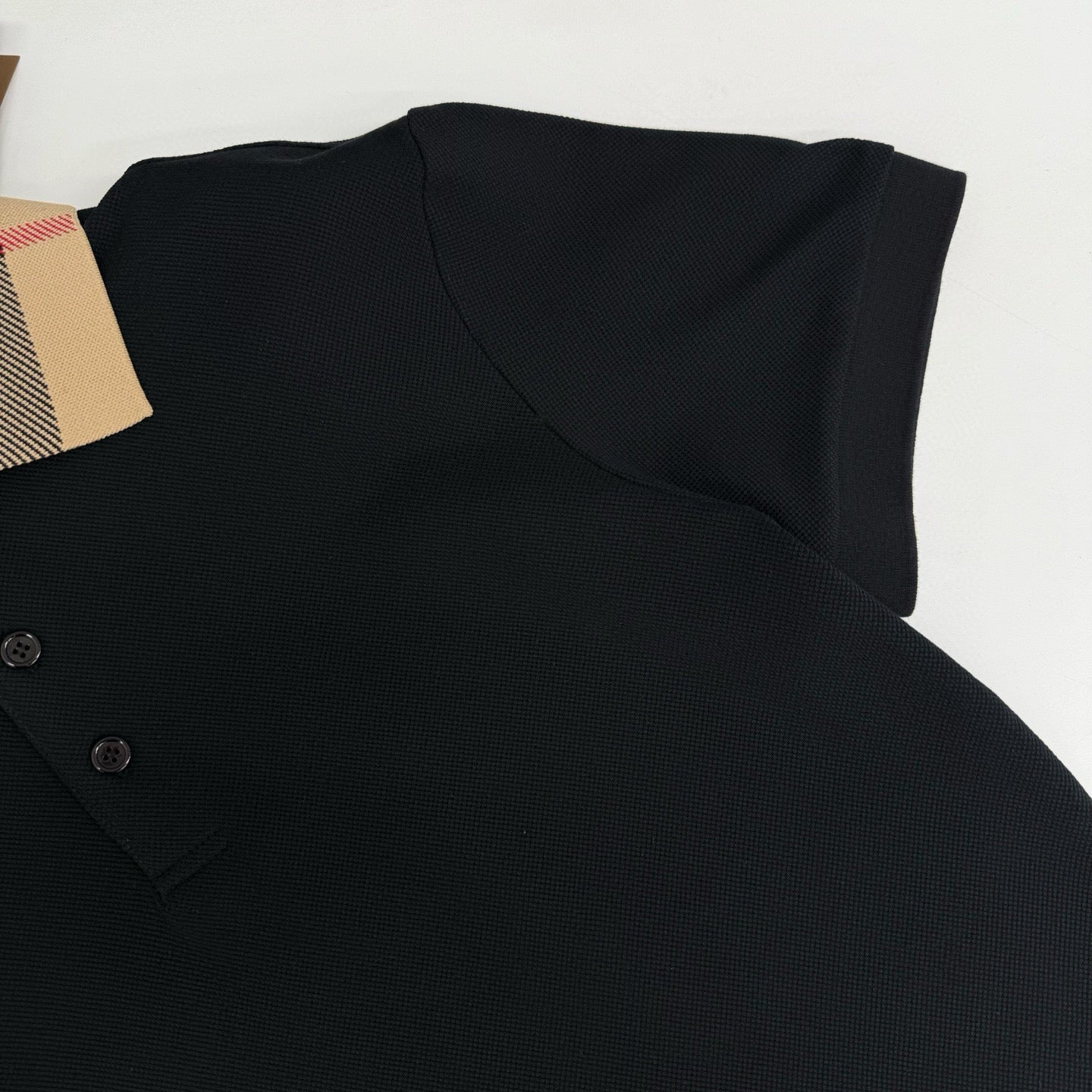Black and White Polo - FashionHype.xyz