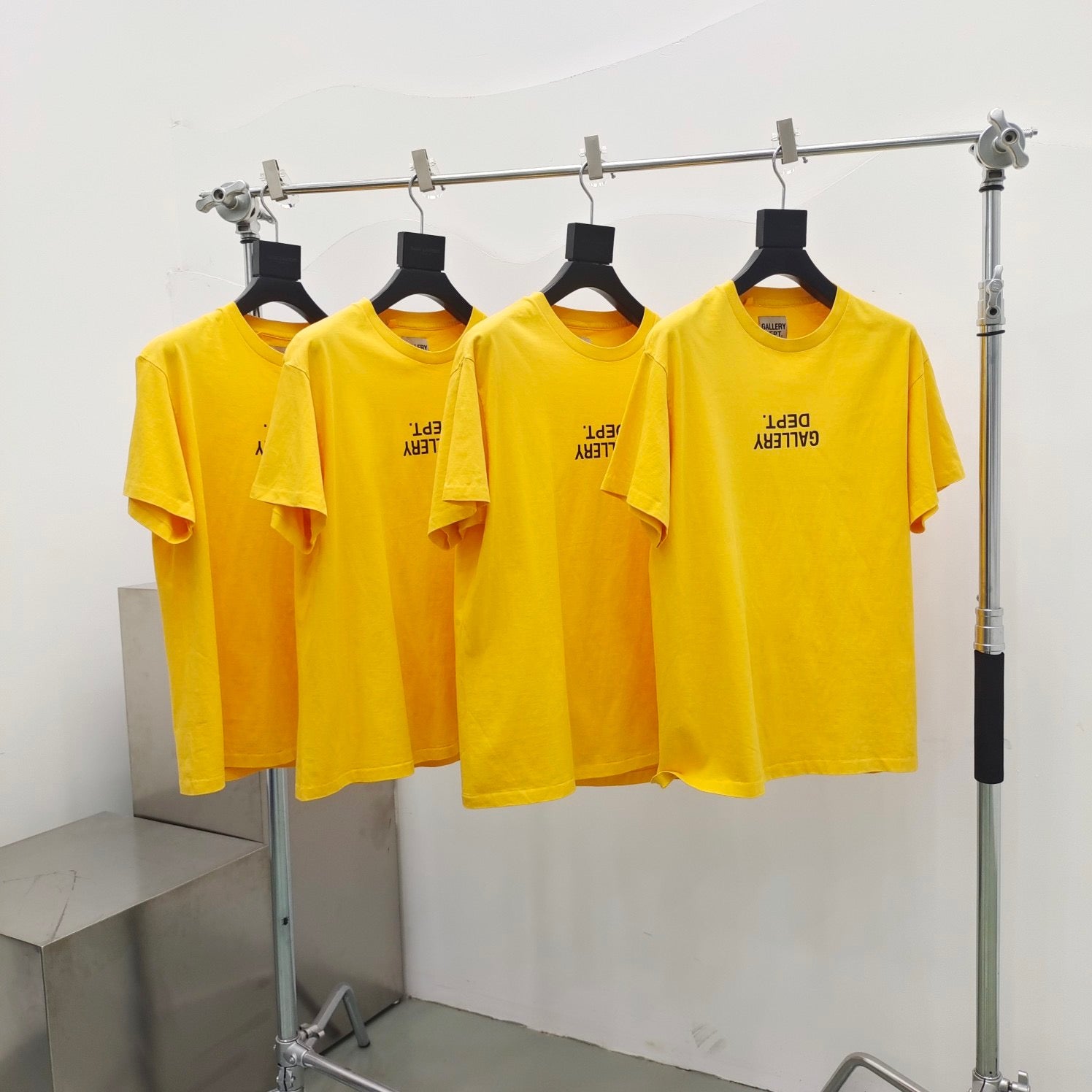 White and Yellow T-shirt - FashionHype.xyz