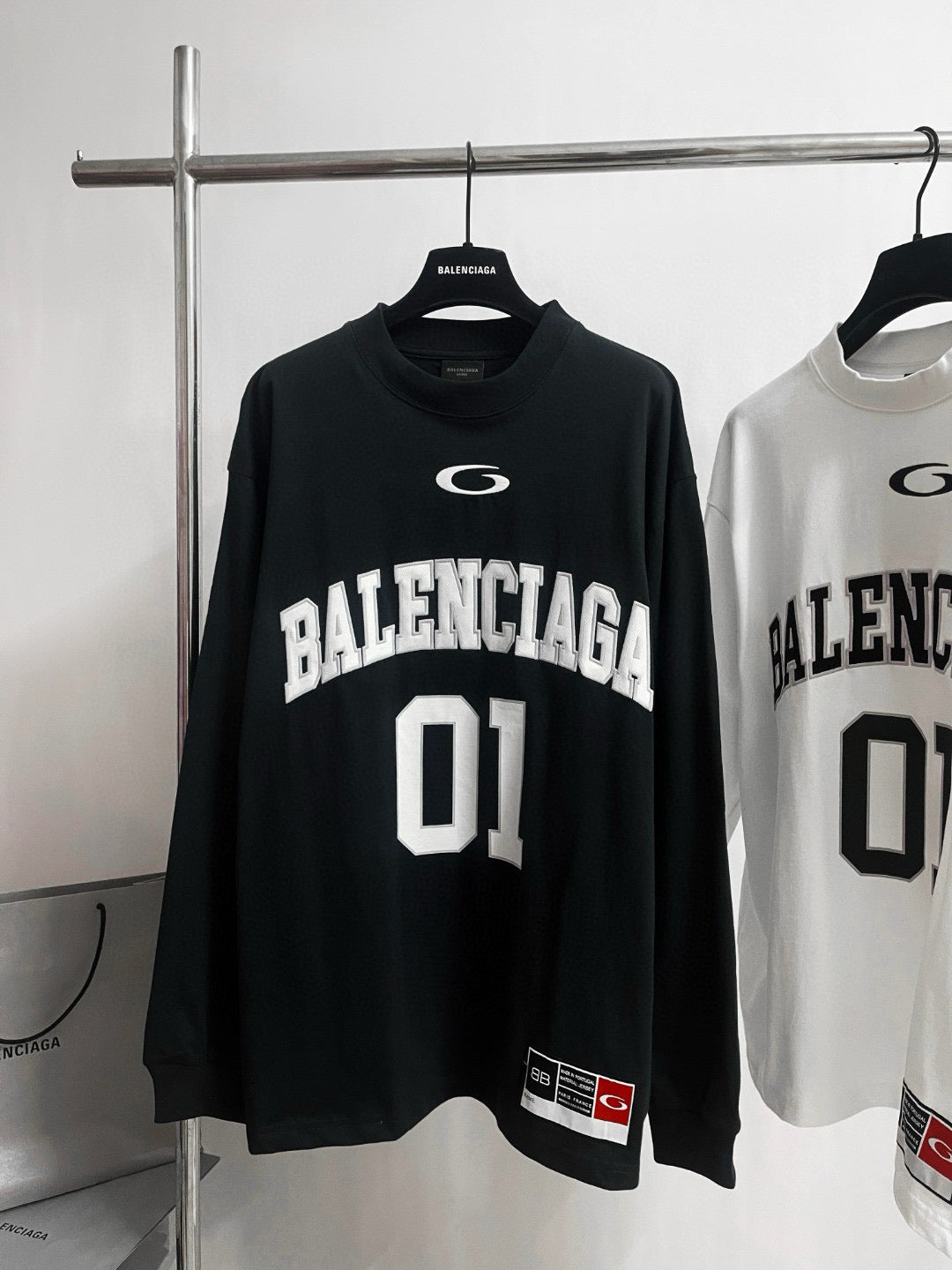 Black and White Jersey - FashionHype.xyz