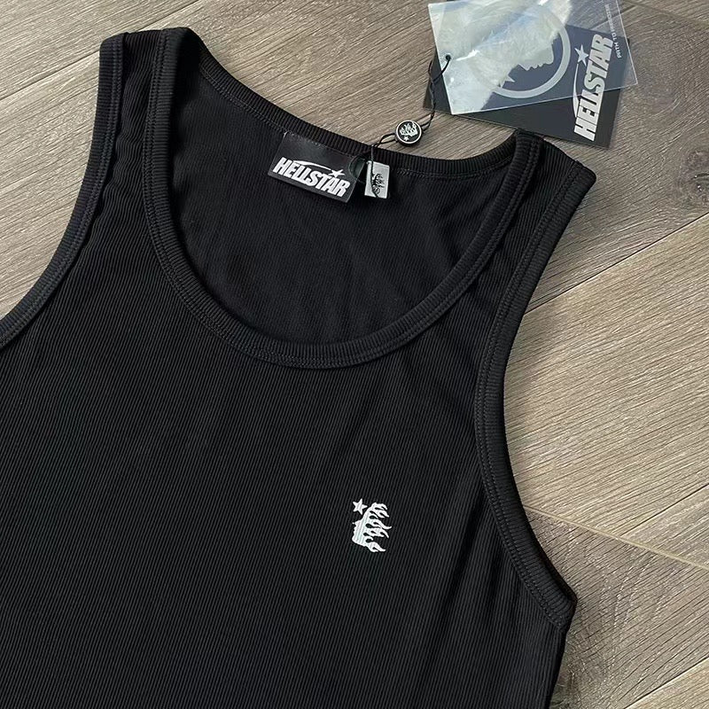 Black and White Vest - FashionHype.xyz