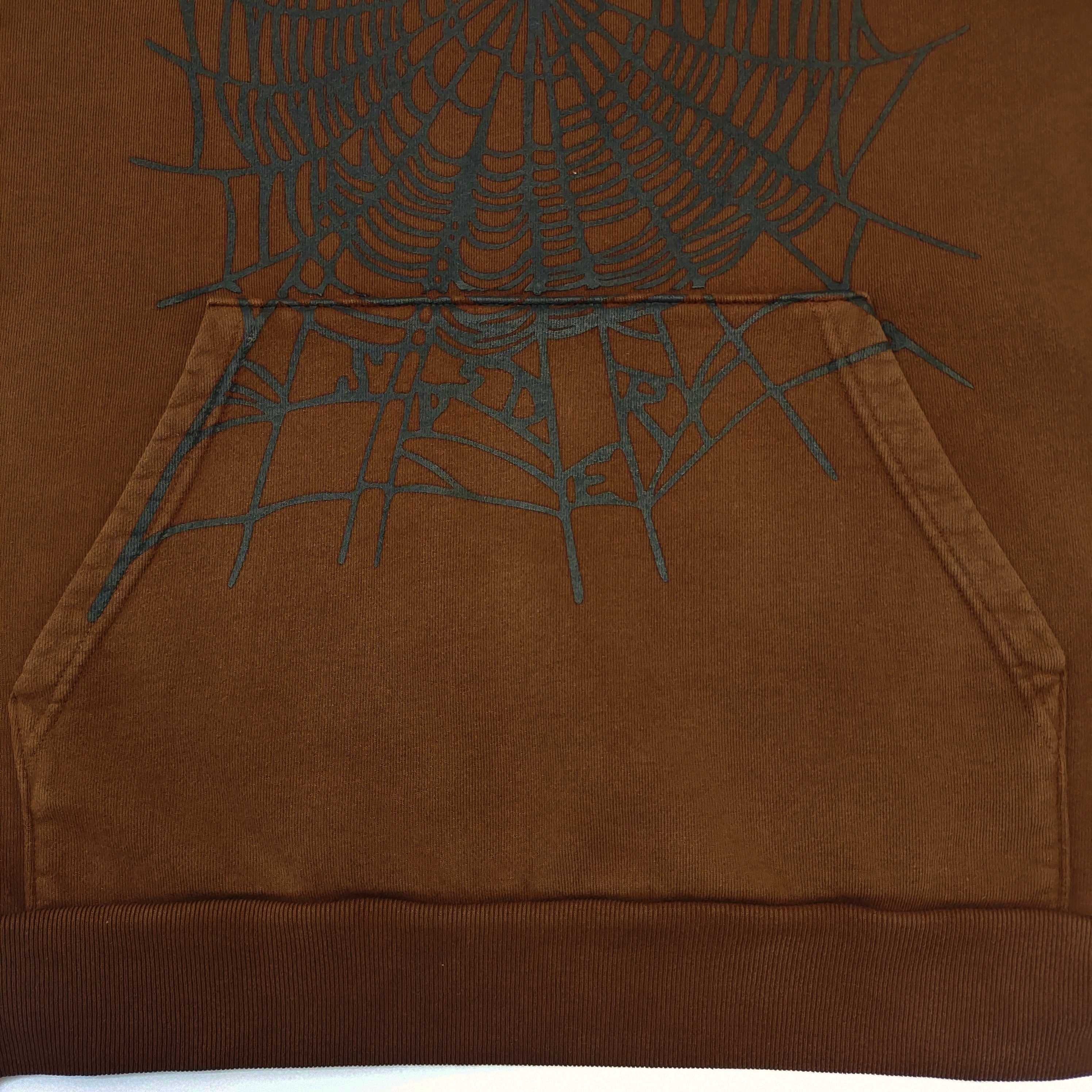 Brauner Kapuzenpullover