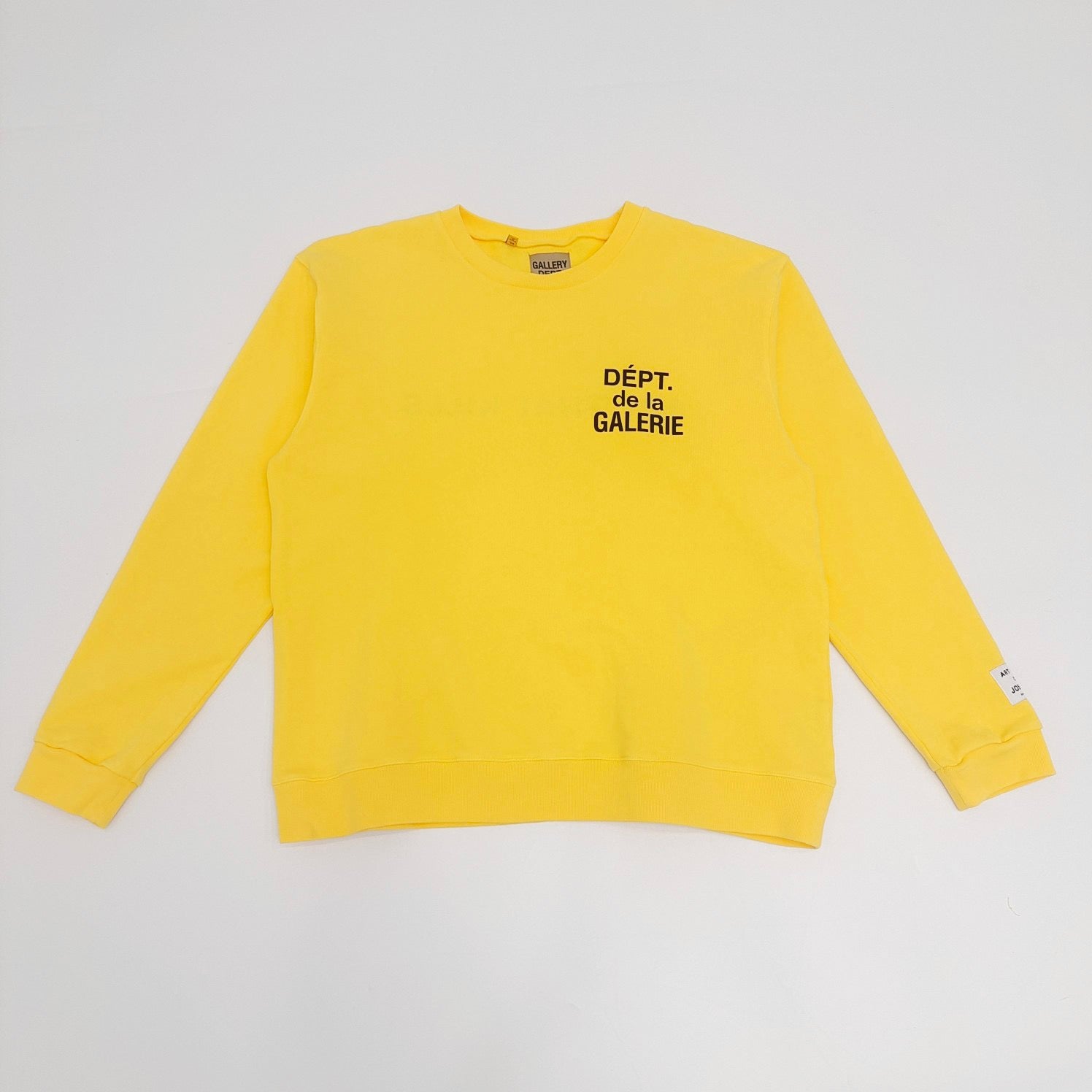 Gelbes Sweatshirt