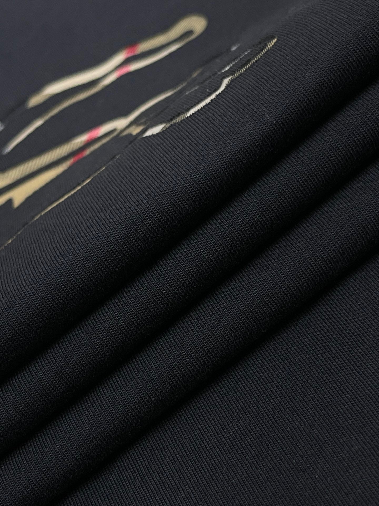 Grey and Black T-shirt - FashionHype.xyz