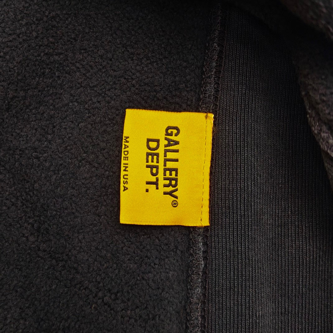 Schwarzer Hoodie