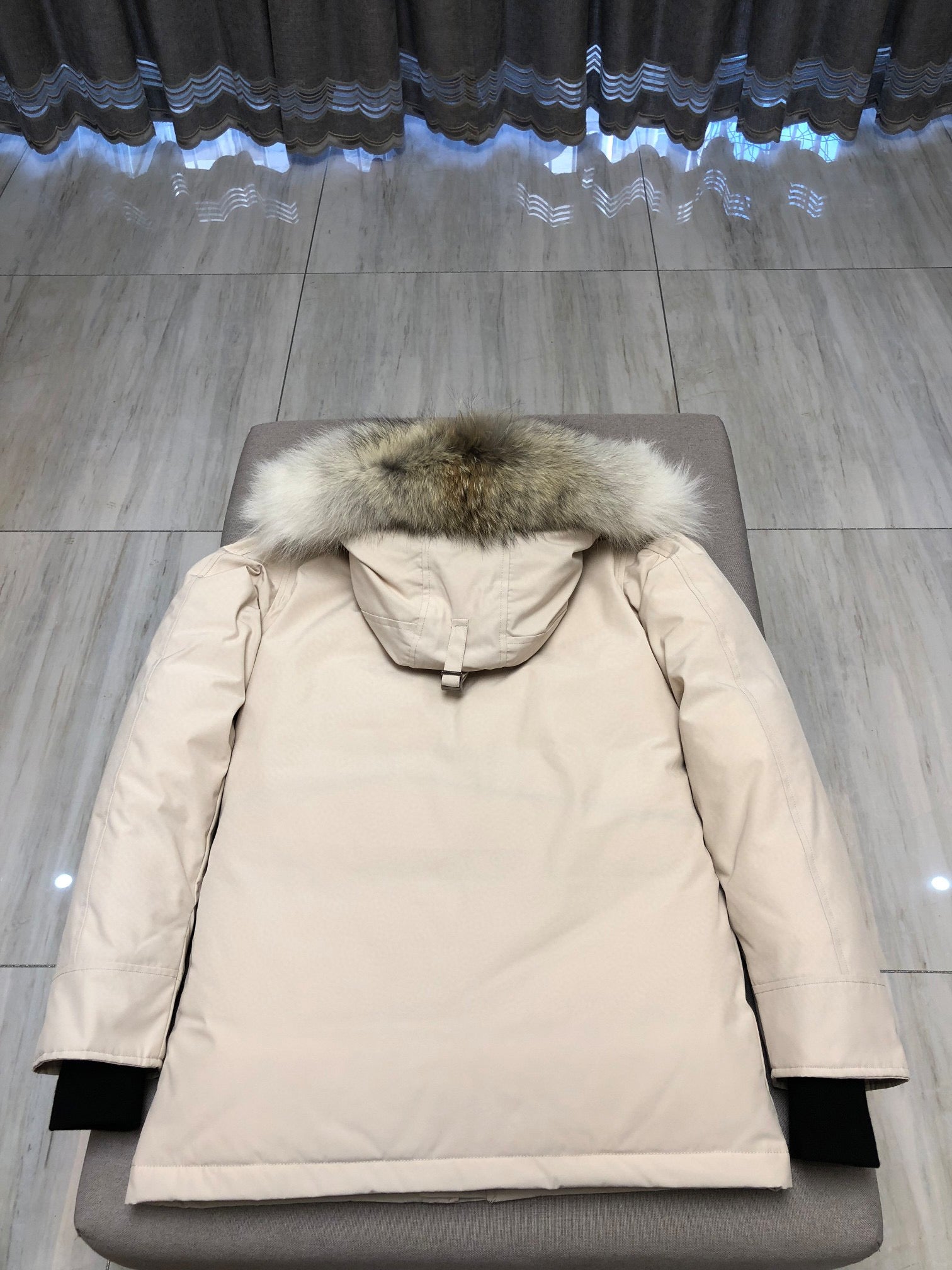 White,Grey,Blue and Black Jacket - FashionHype.xyz