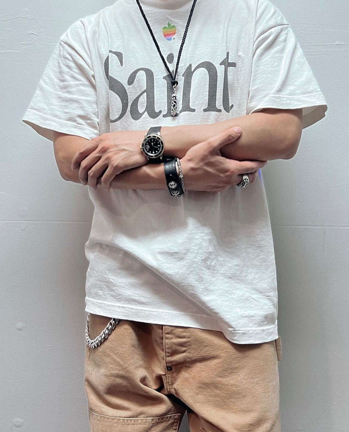 White T-shirt - FashionHype.xyz