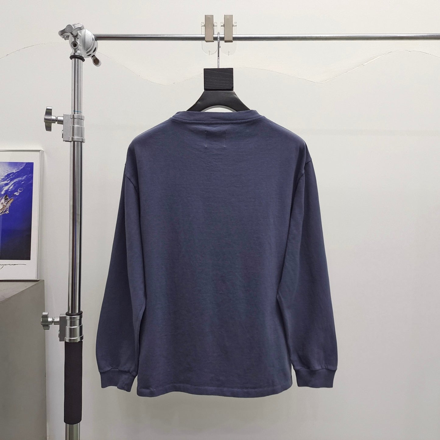 Blaues Sweatshirt