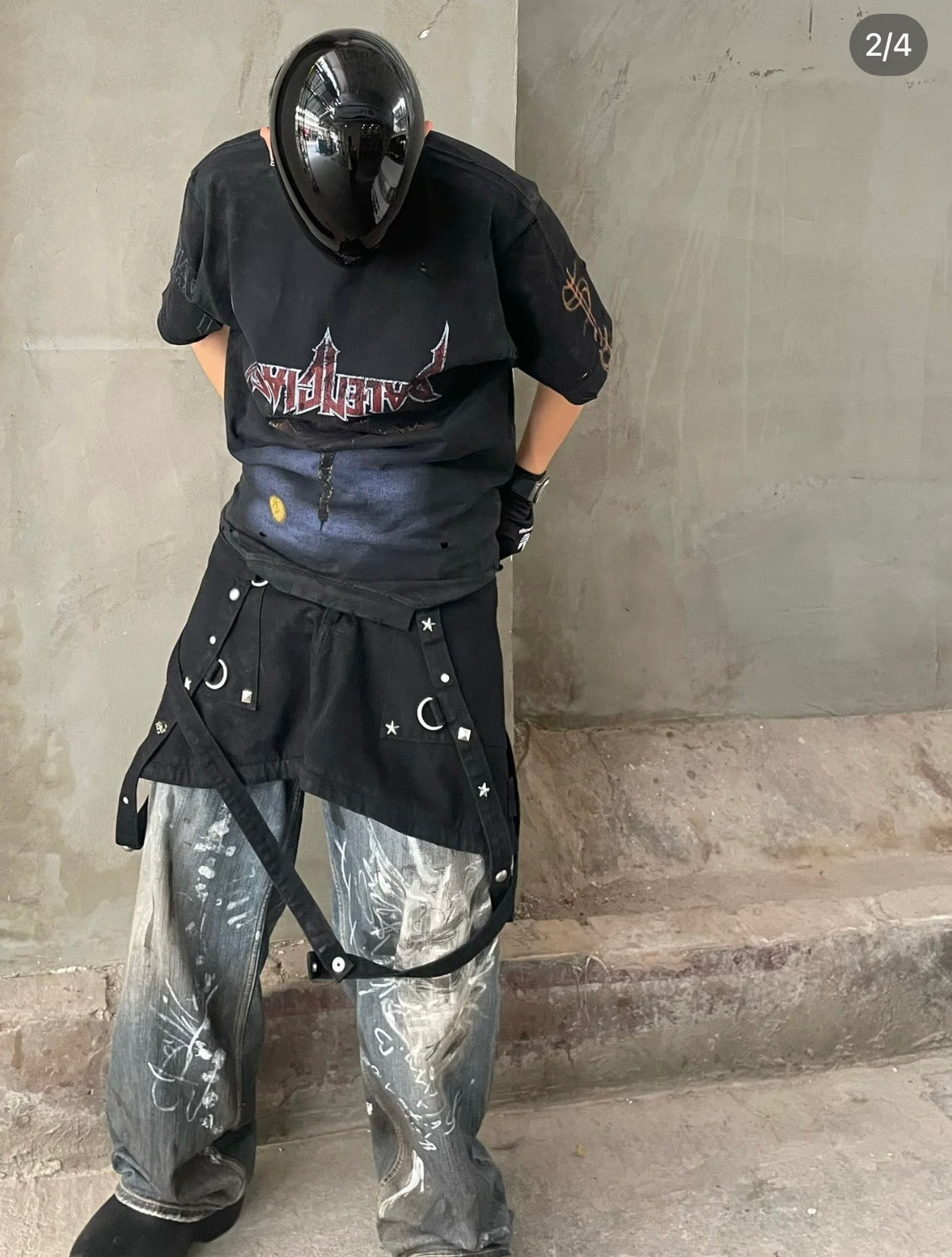 Schwarzes T-Shirt