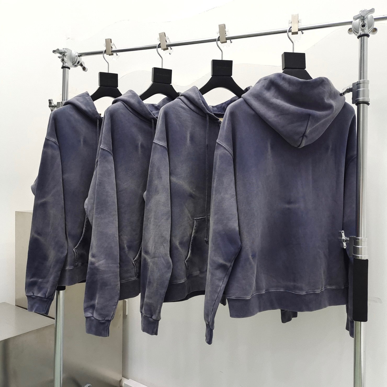 Blaue Jacke
