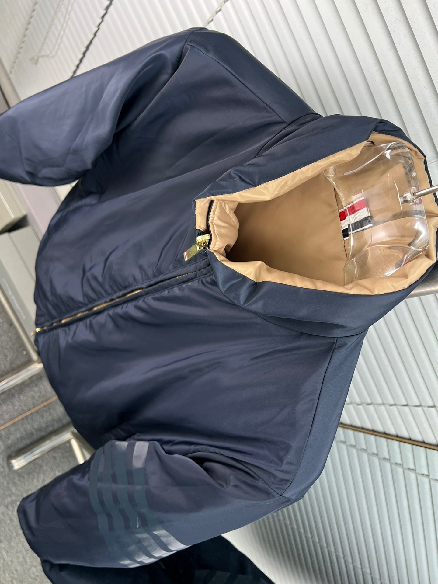 Mehrfarbige Jacke