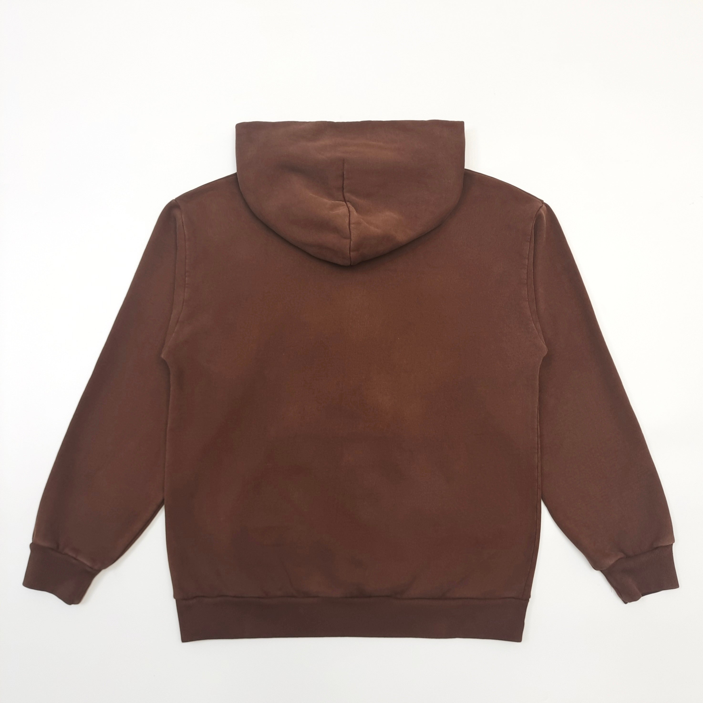 Brauner Kapuzenpullover