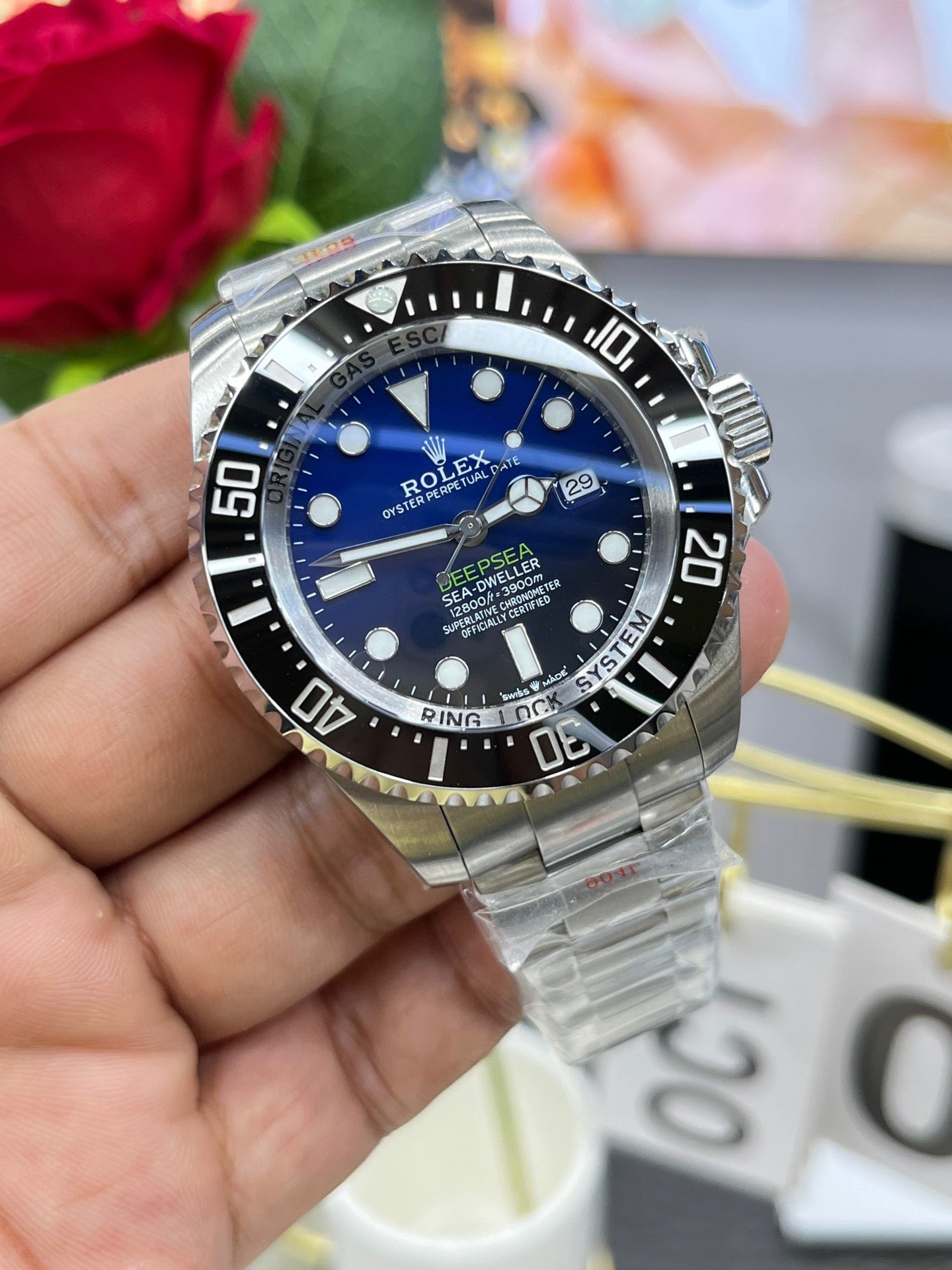 White blue Watch - FashionHype.xyz