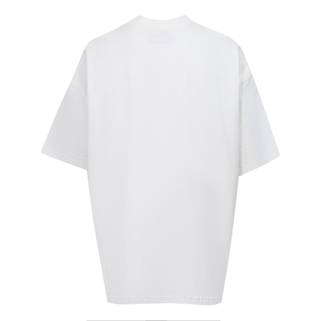 White T-Shirt - FashionHype.xyz