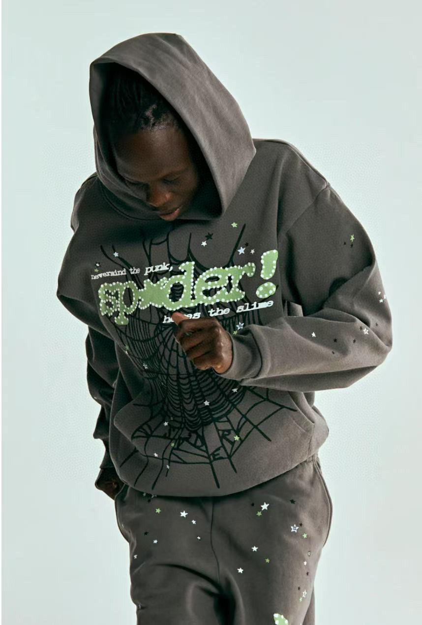 Grauer Hoodie