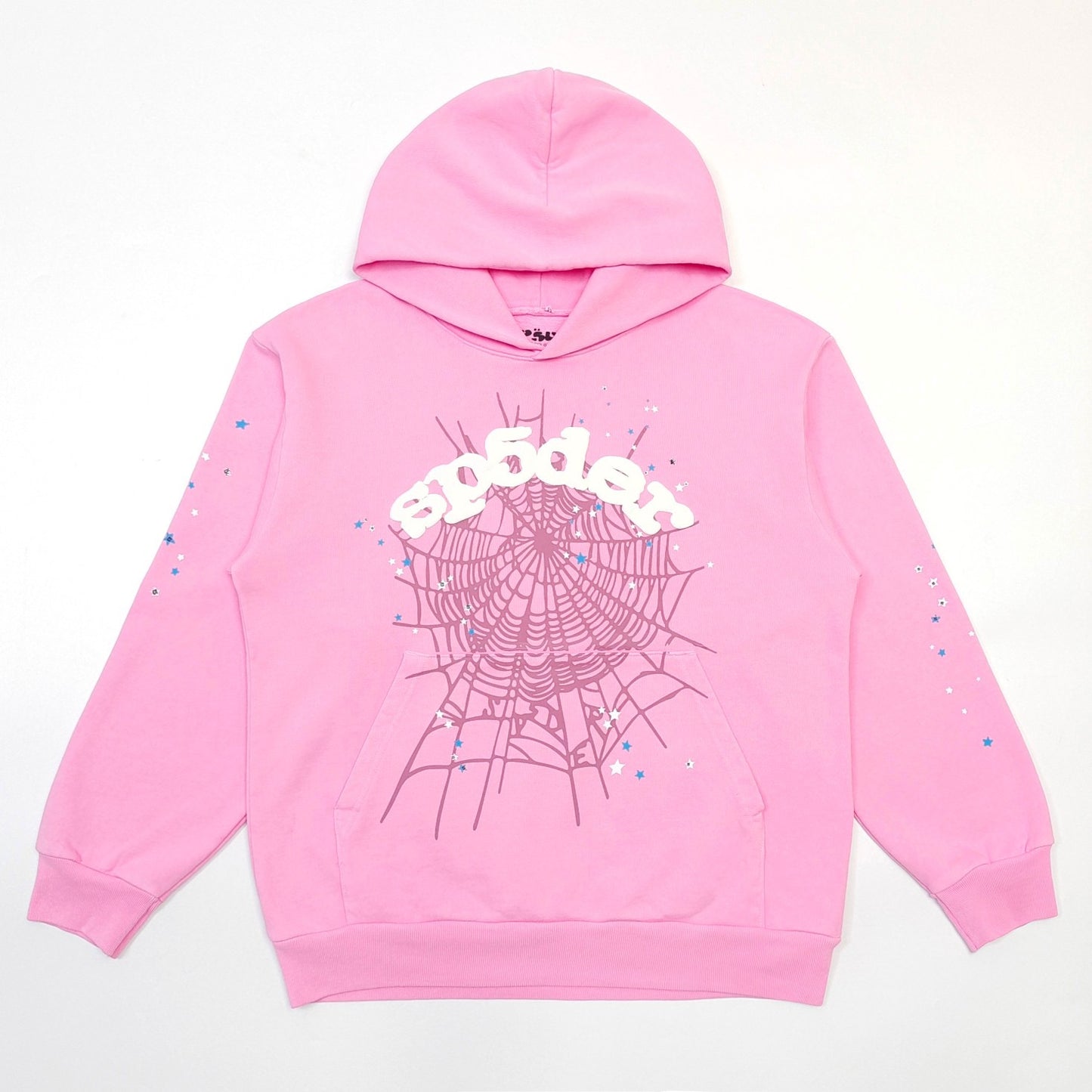 Sudadera con capucha rosa